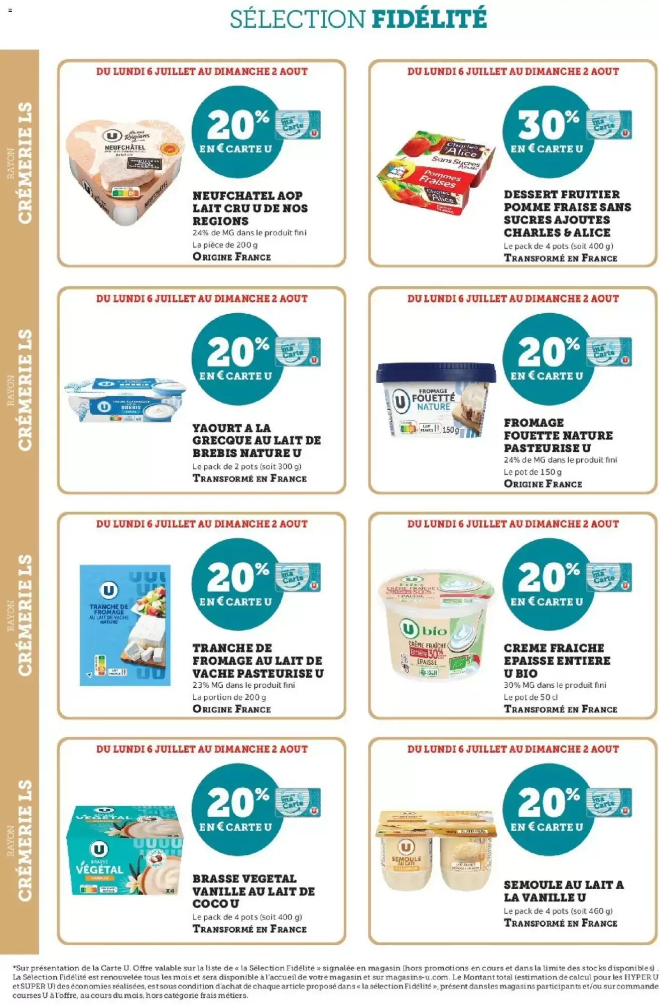 Prospectus promotionnel Hyper U valable à partir du 06/07/2026 - Page 6.