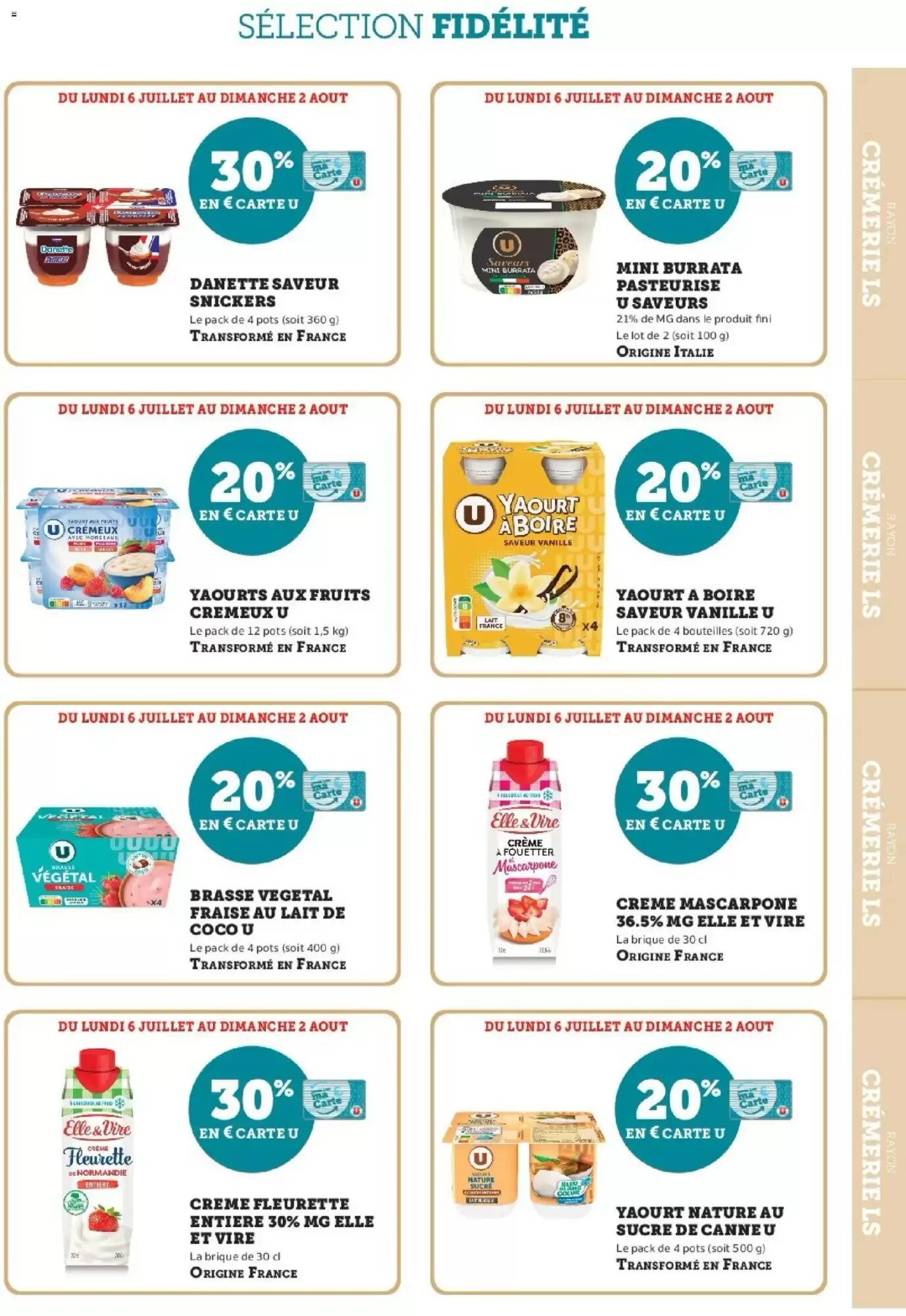 Prospectus promotionnel Hyper U valable à partir du 06/07/2026 - Page 7.