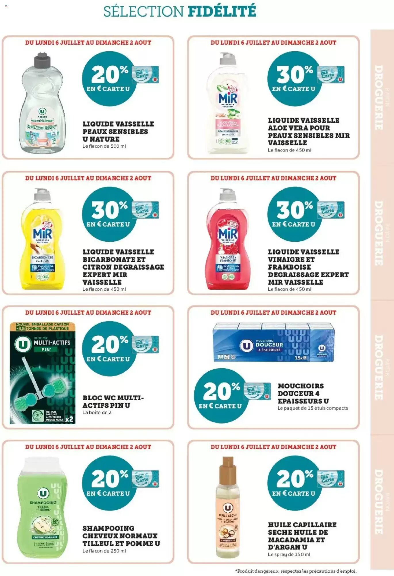 Prospectus promotionnel Hyper U valable à partir du 06/07/2026 - Page 9.