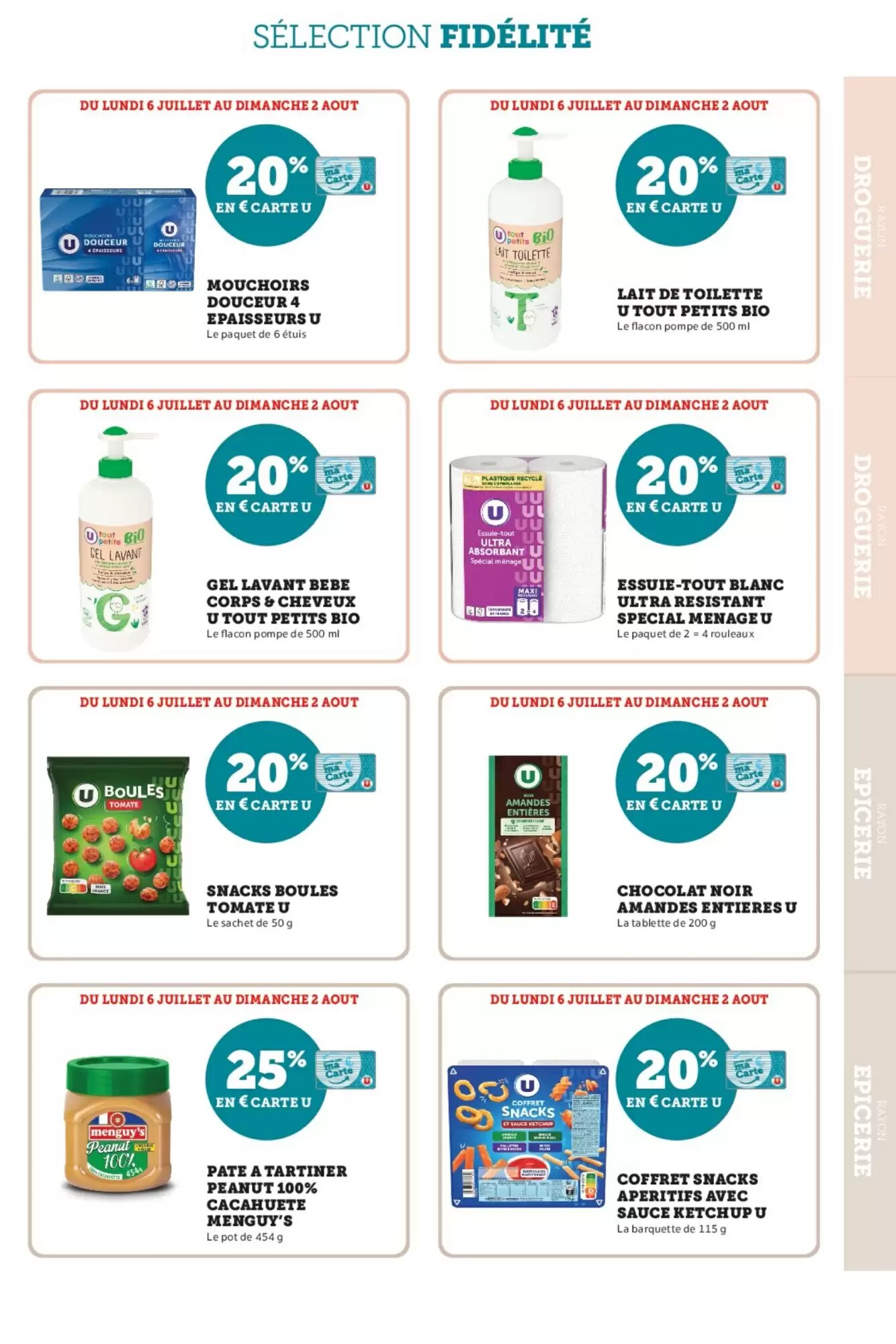 Prospectus promotionnel Super U valable à partir du 06/07/2026 - Page 13.