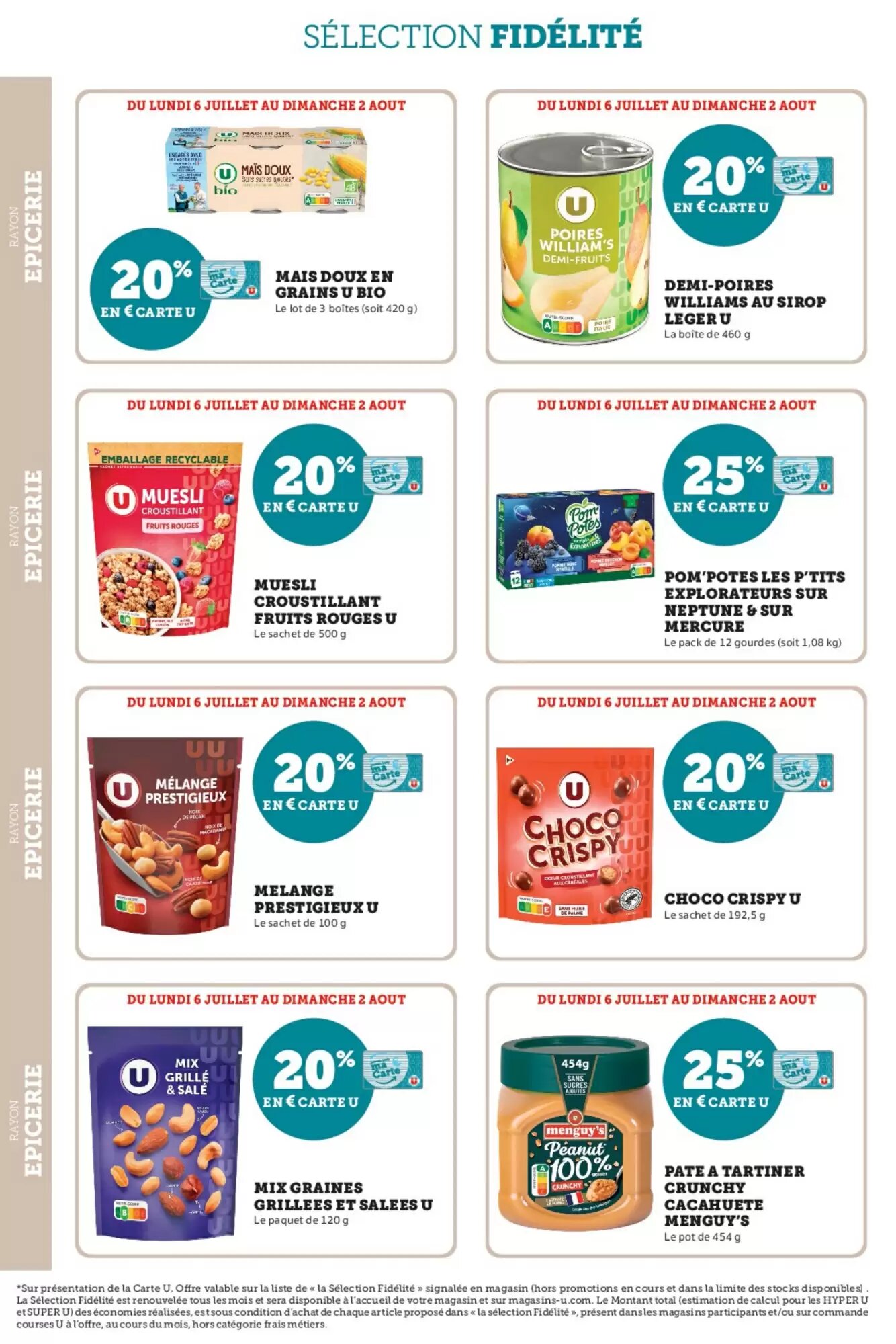 Prospectus promotionnel Super U valable à partir du 06/07/2026 - Page 14.