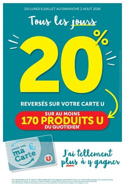 Prospectus promotionnel Super U valable à partir du 06/07/2026