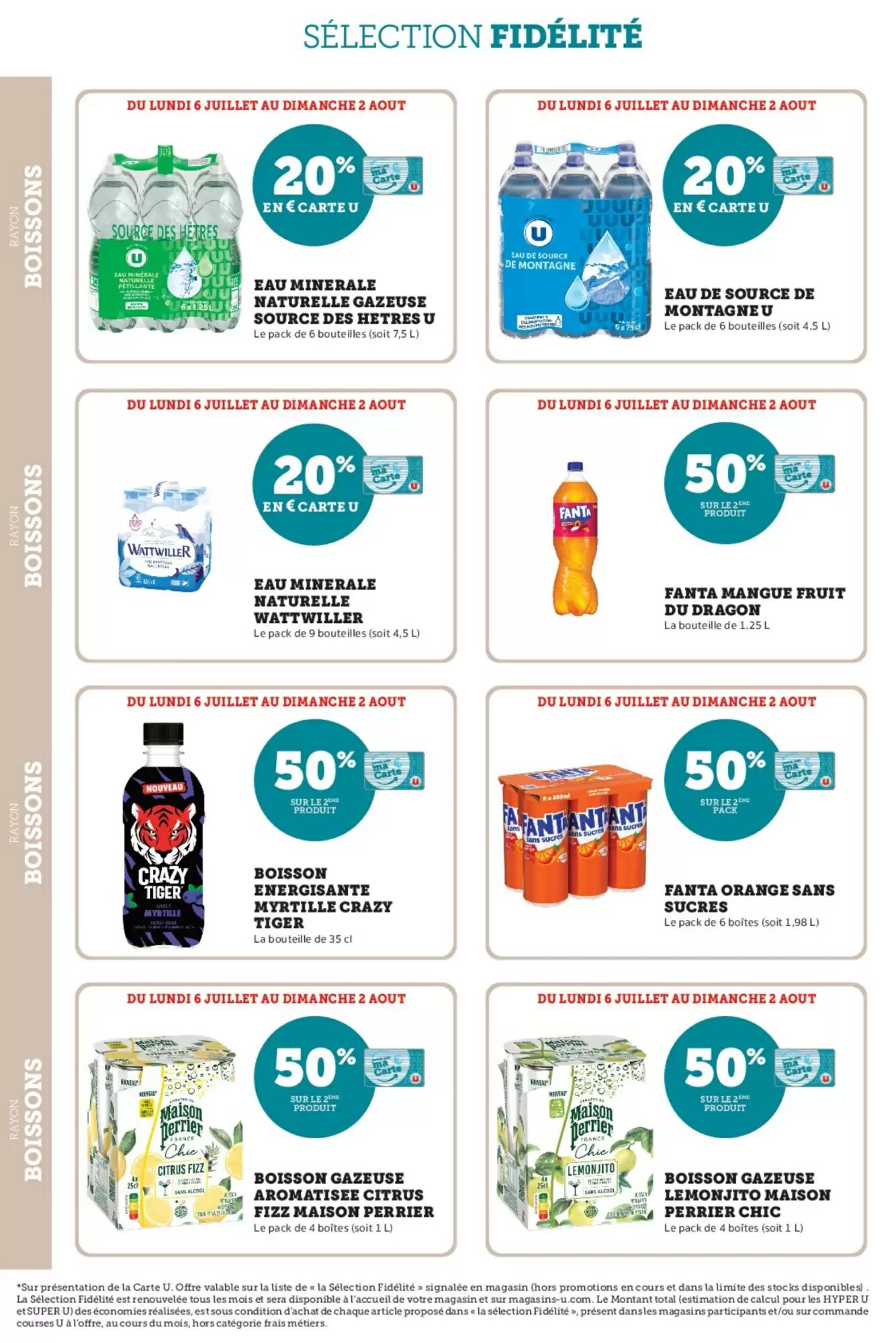 Prospectus promotionnel Super U valable à partir du 06/07/2026 - Page 30.