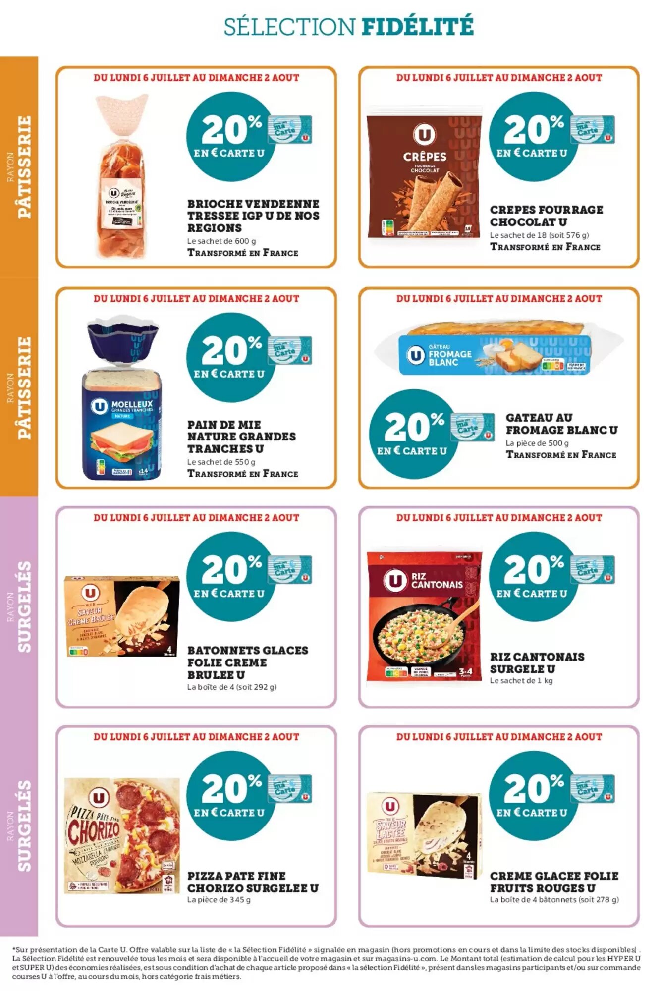 Prospectus promotionnel Super U valable à partir du 06/07/2026 - Page 32.