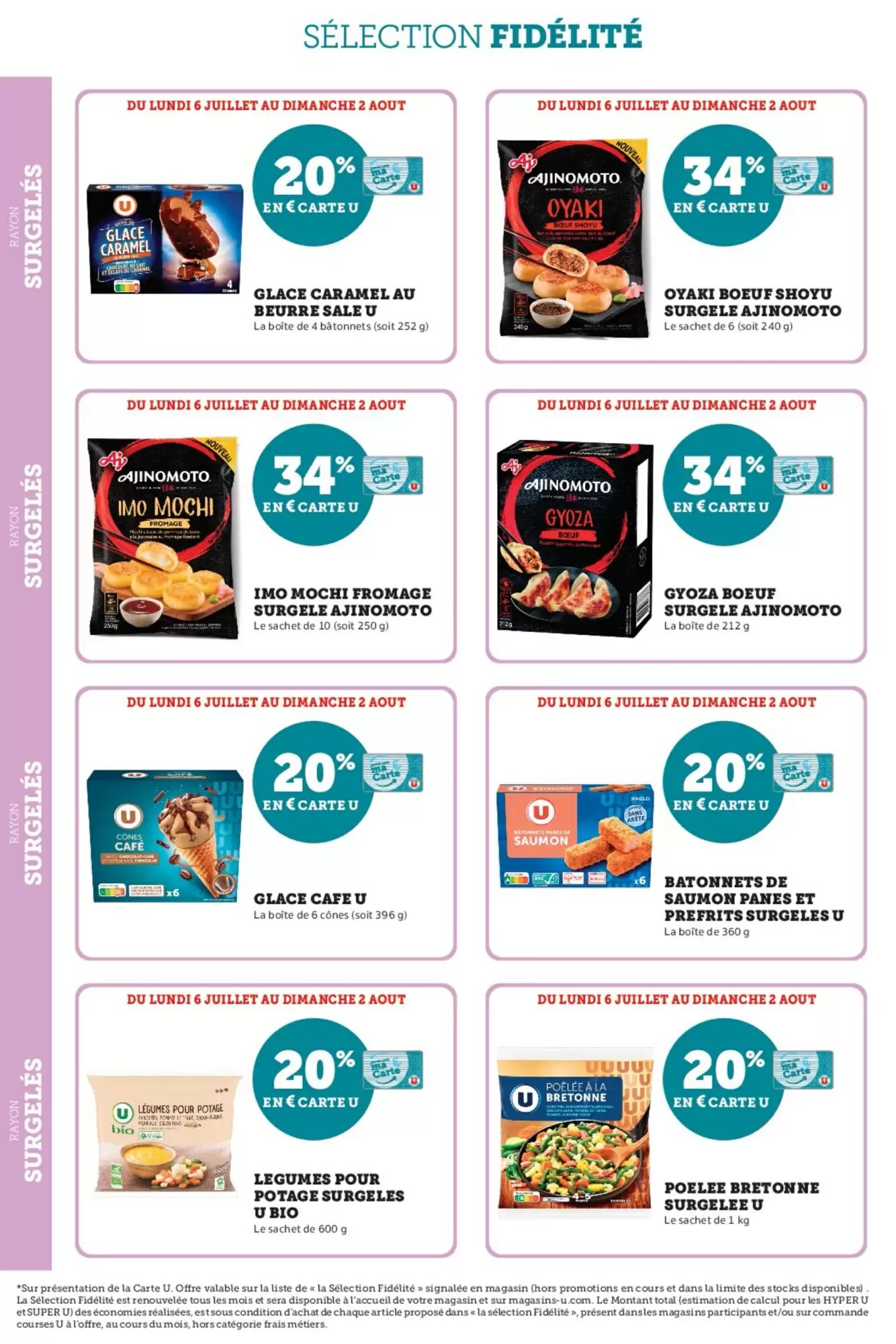 Prospectus promotionnel Super U valable à partir du 06/07/2026 - Page 34.