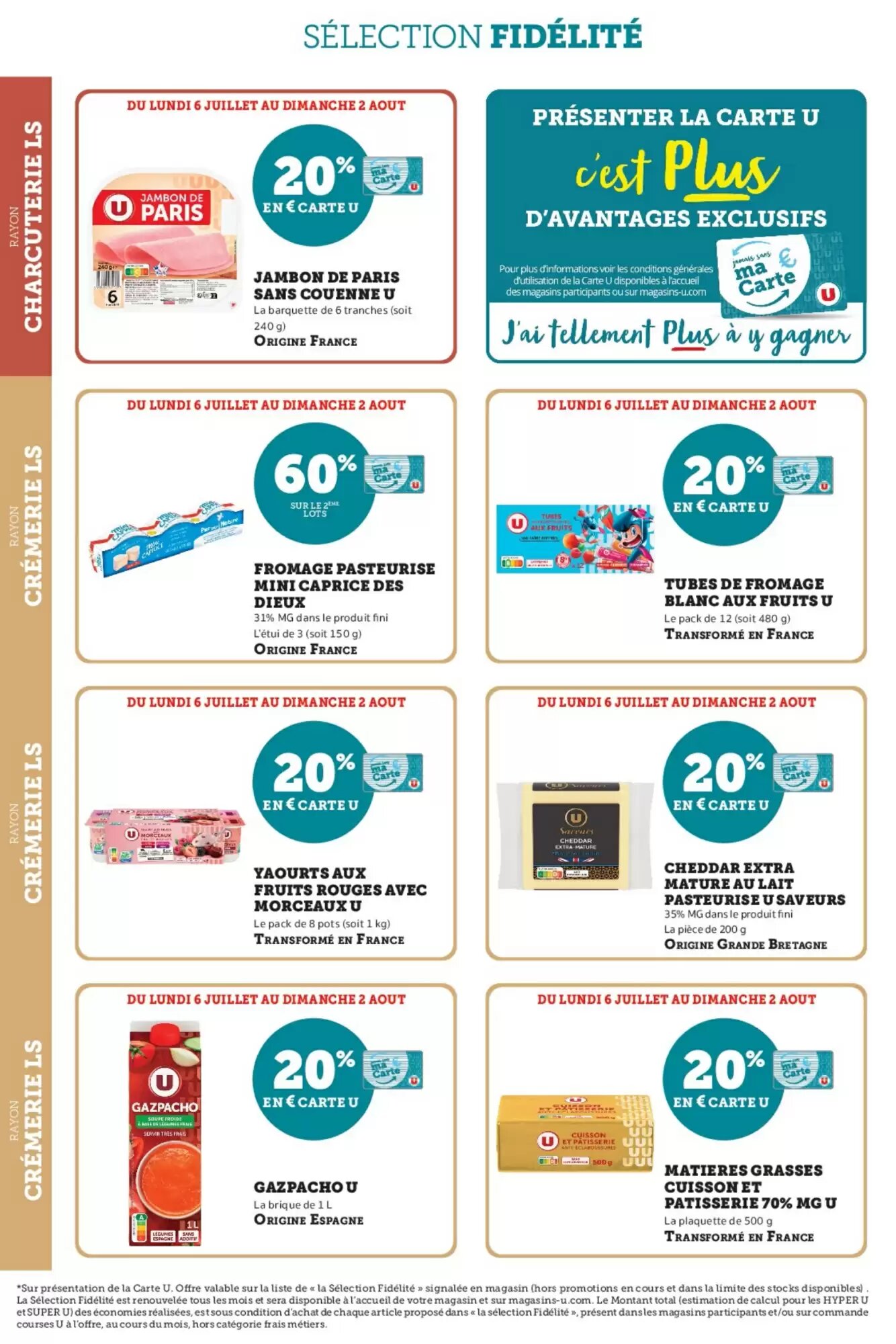 Prospectus promotionnel Super U valable à partir du 06/07/2026 - Page 4.