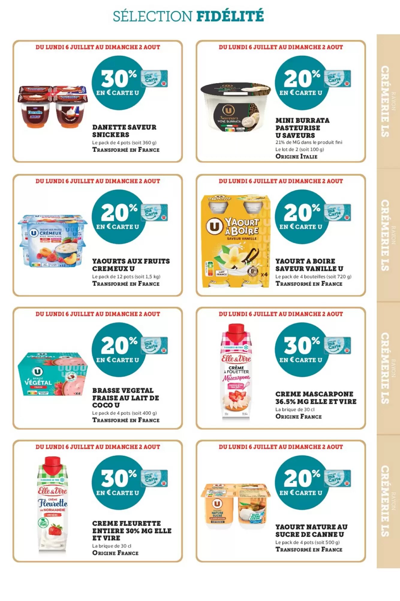 Prospectus promotionnel Super U valable à partir du 06/07/2026 - Page 7.