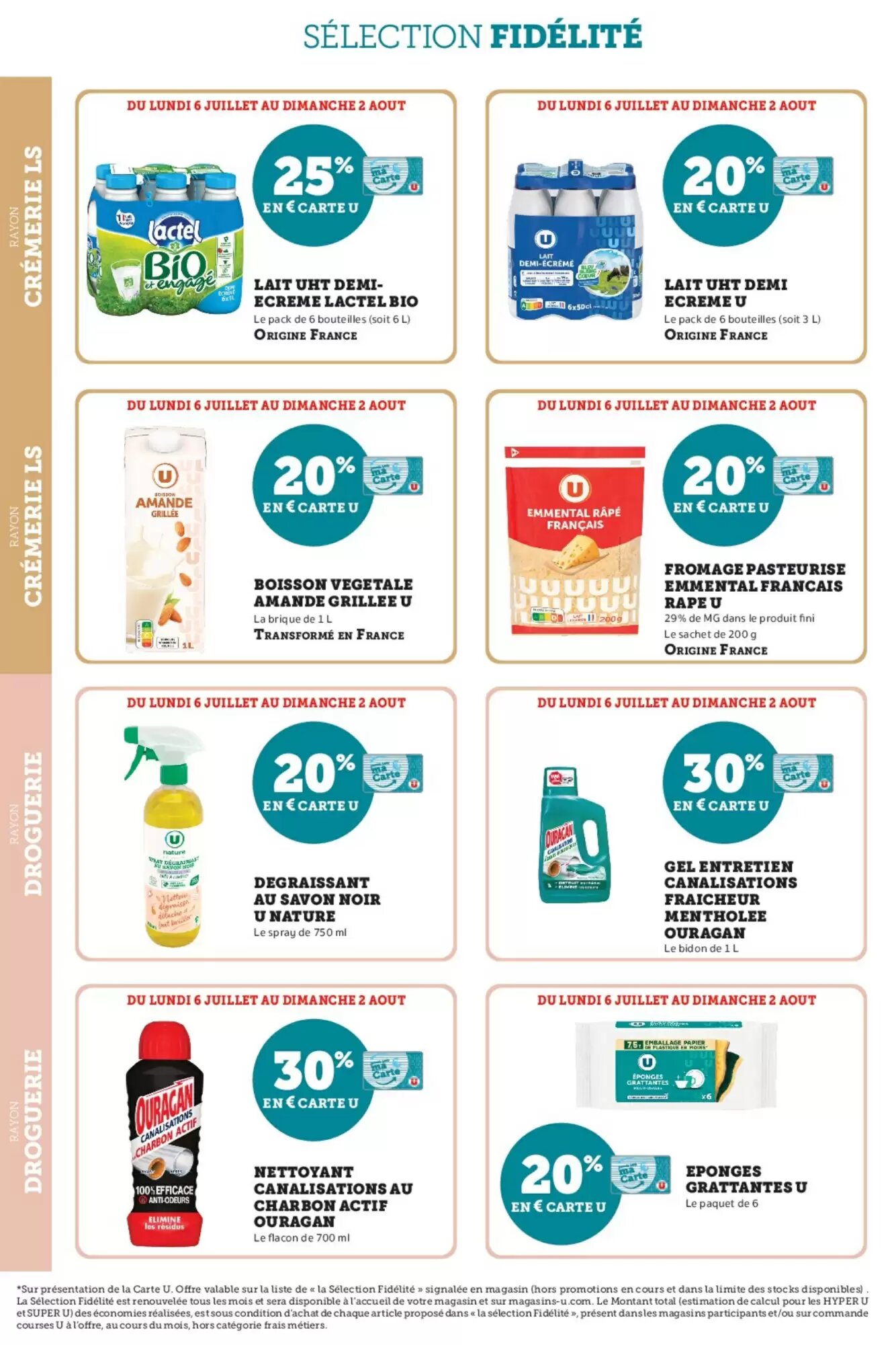 Prospectus promotionnel Super U valable à partir du 06/07/2026 - Page 8.