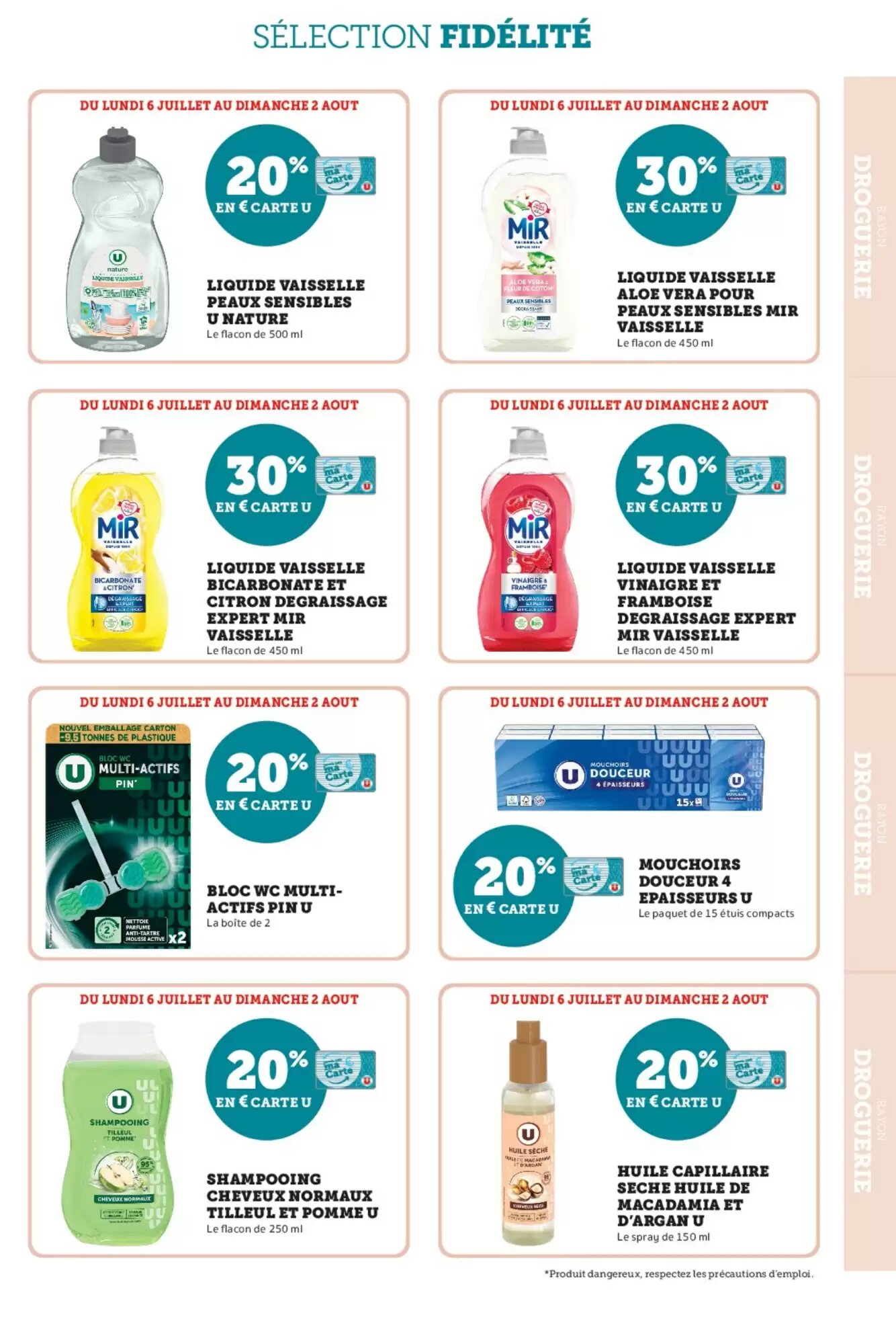 Prospectus promotionnel Super U valable à partir du 06/07/2026 - Page 9.