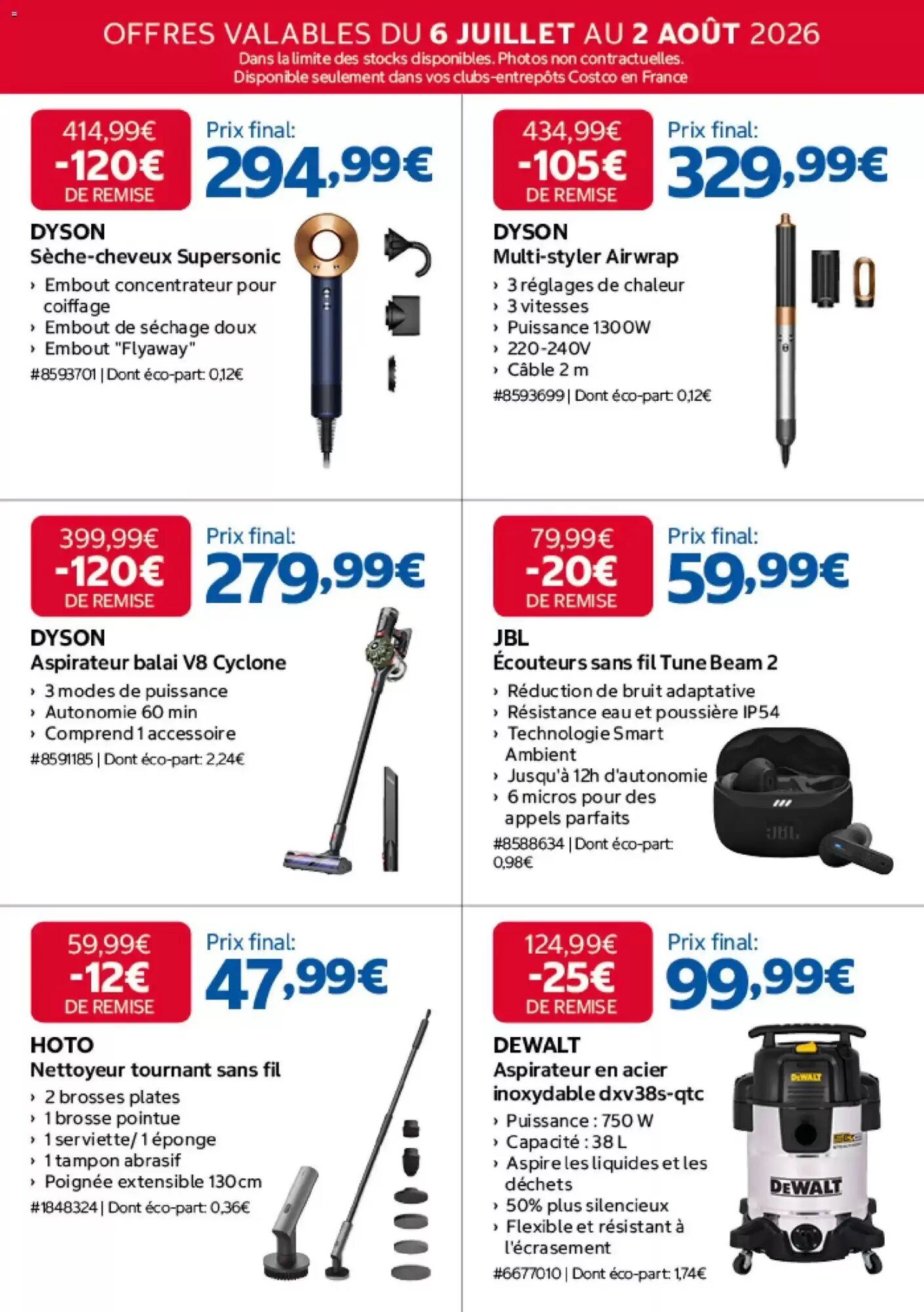 Prospectus promotionnel Costco valable à partir du 06/07/2026 - Page 3.