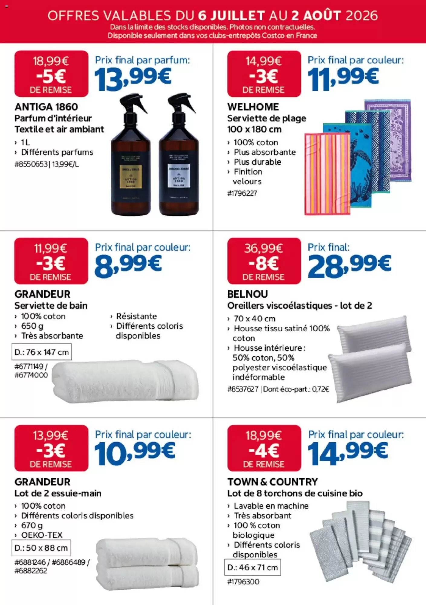 Prospectus promotionnel Costco valable à partir du 06/07/2026 - Page 5.