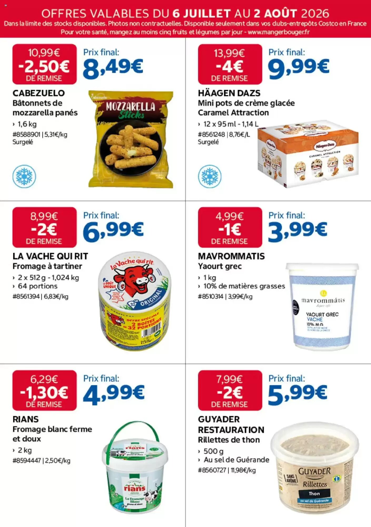 Prospectus promotionnel Costco valable à partir du 06/07/2026 - Page 9.