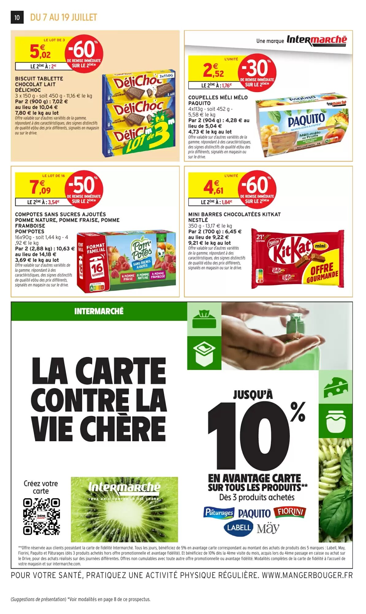 Prospectus promotionnel Intermarché valable à partir du 07/07/2026 - Page 10.