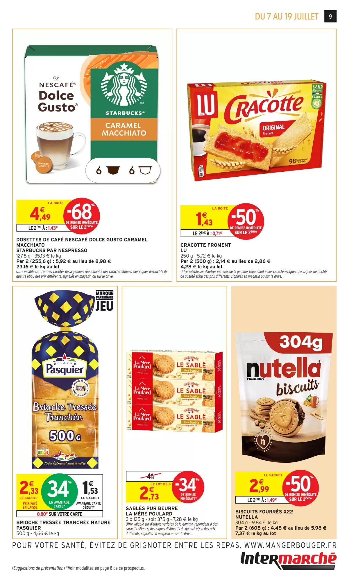 Prospectus promotionnel Intermarché valable à partir du 07/07/2026 - Page 9.