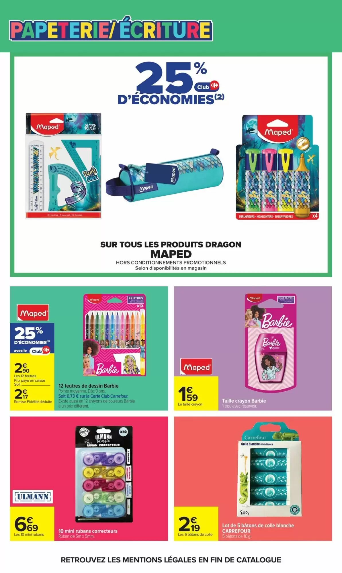 Prospectus promotionnel Carrefour valable à partir du 07/07/2026 - Page 13.