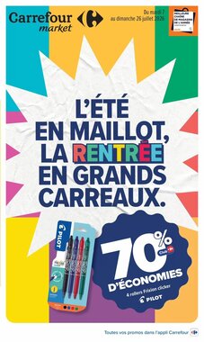 Prospectus promotionnel Carrefour valable à partir du 07/07/2026