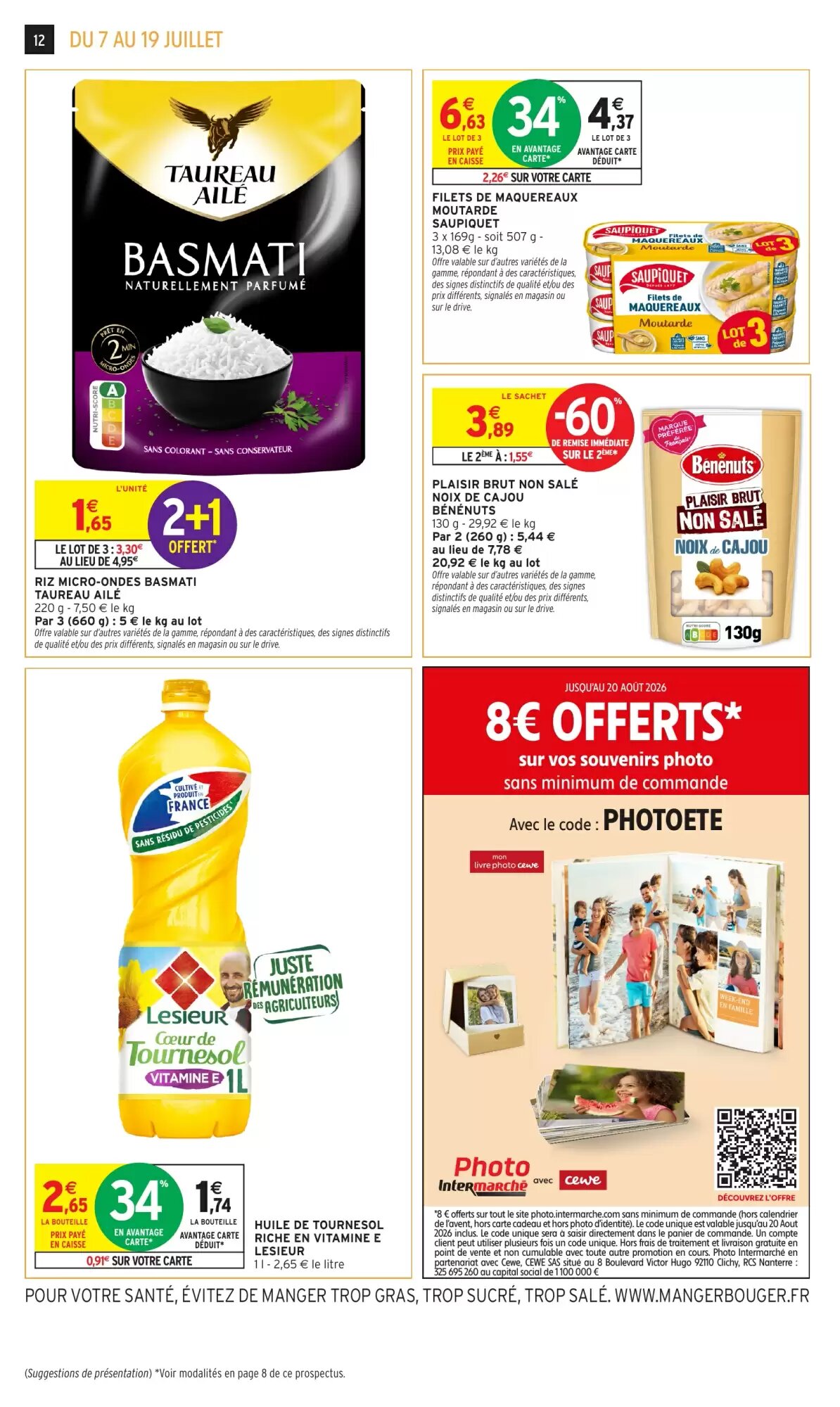 Prospectus promotionnel Intermarché valable à partir du 07/07/2026 - Page 12.