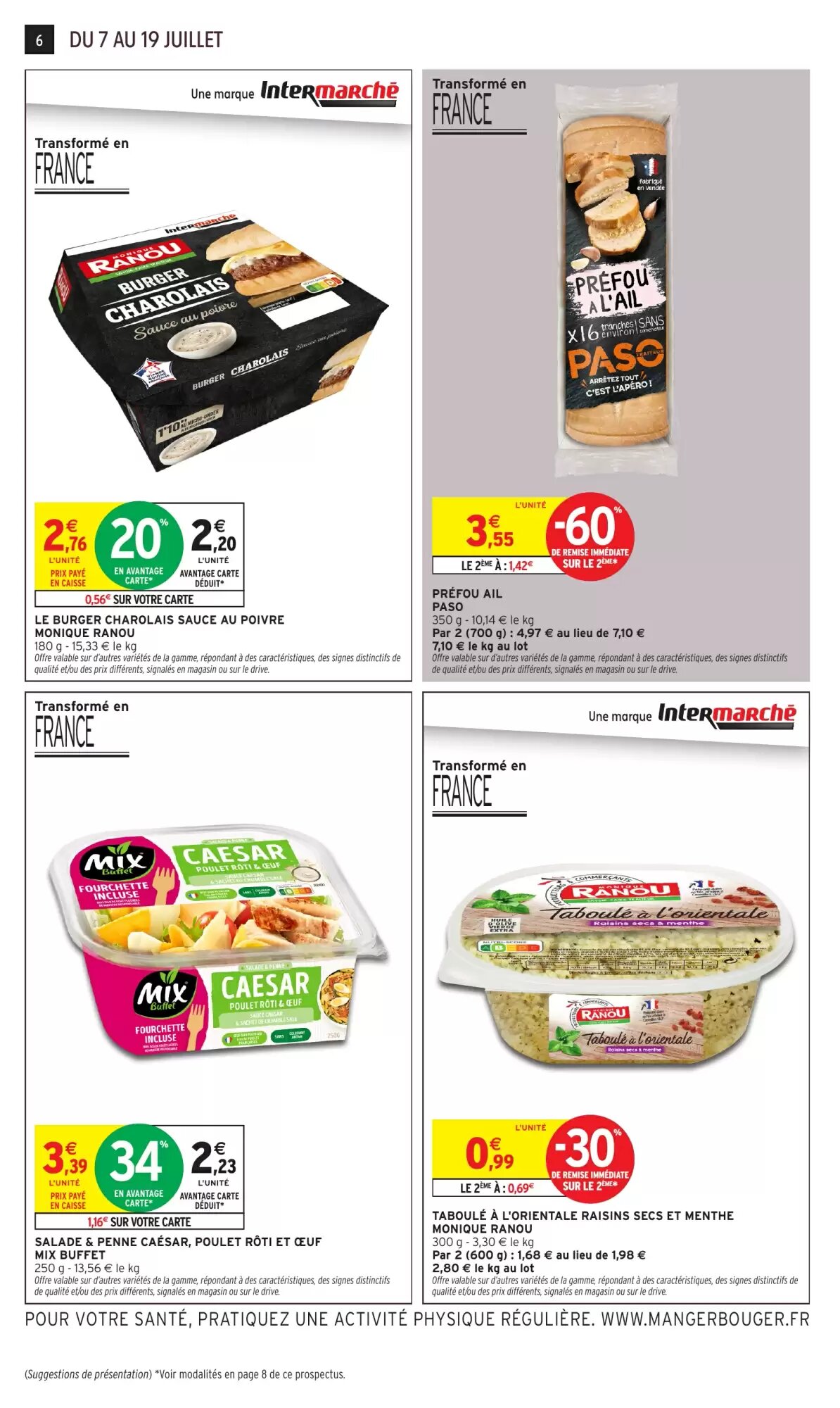 Prospectus promotionnel Intermarché valable à partir du 07/07/2026 - Page 6.