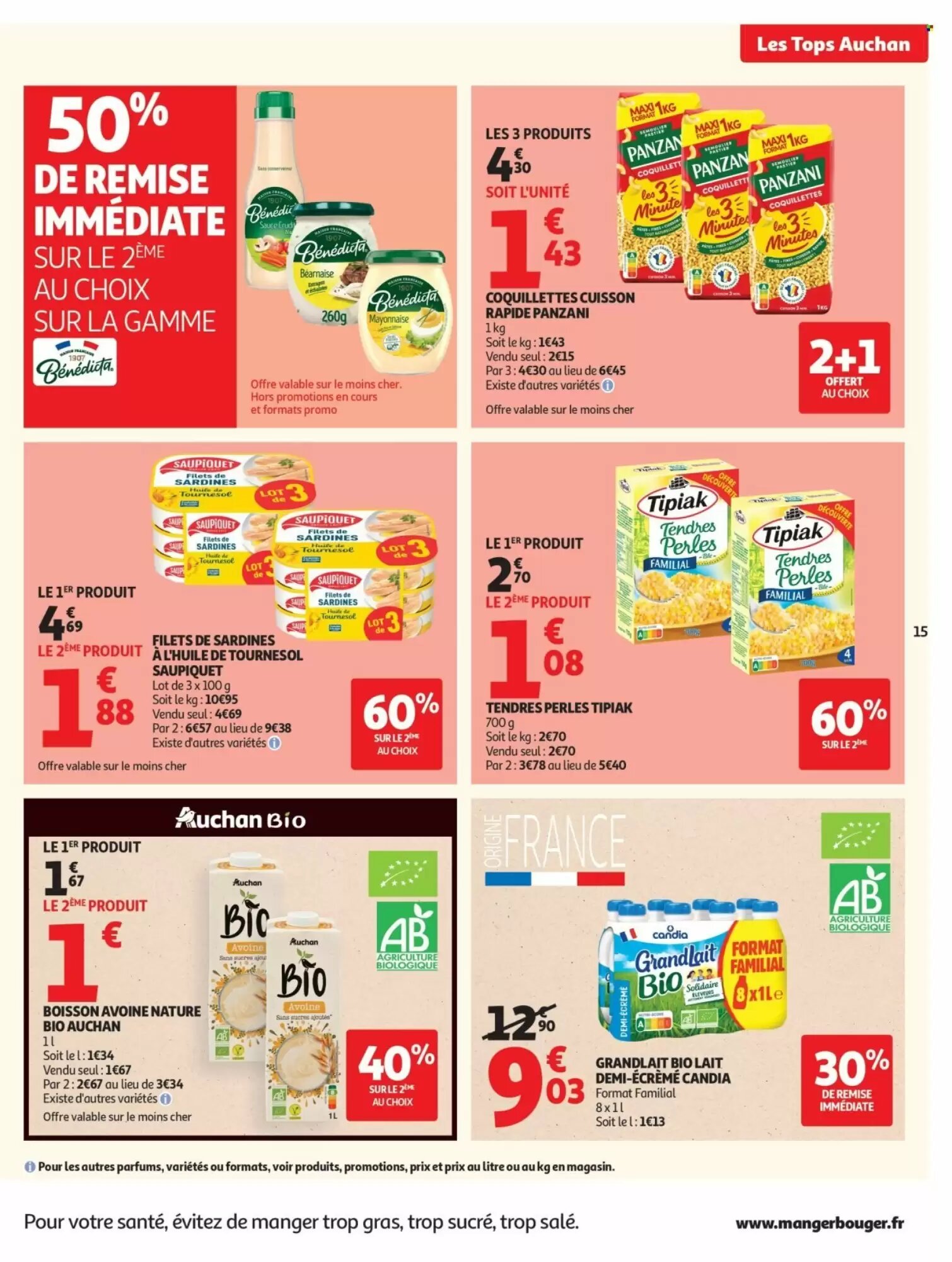 Prospectus promotionnel Auchan valable à partir du 07/07/2026 - Page 15.