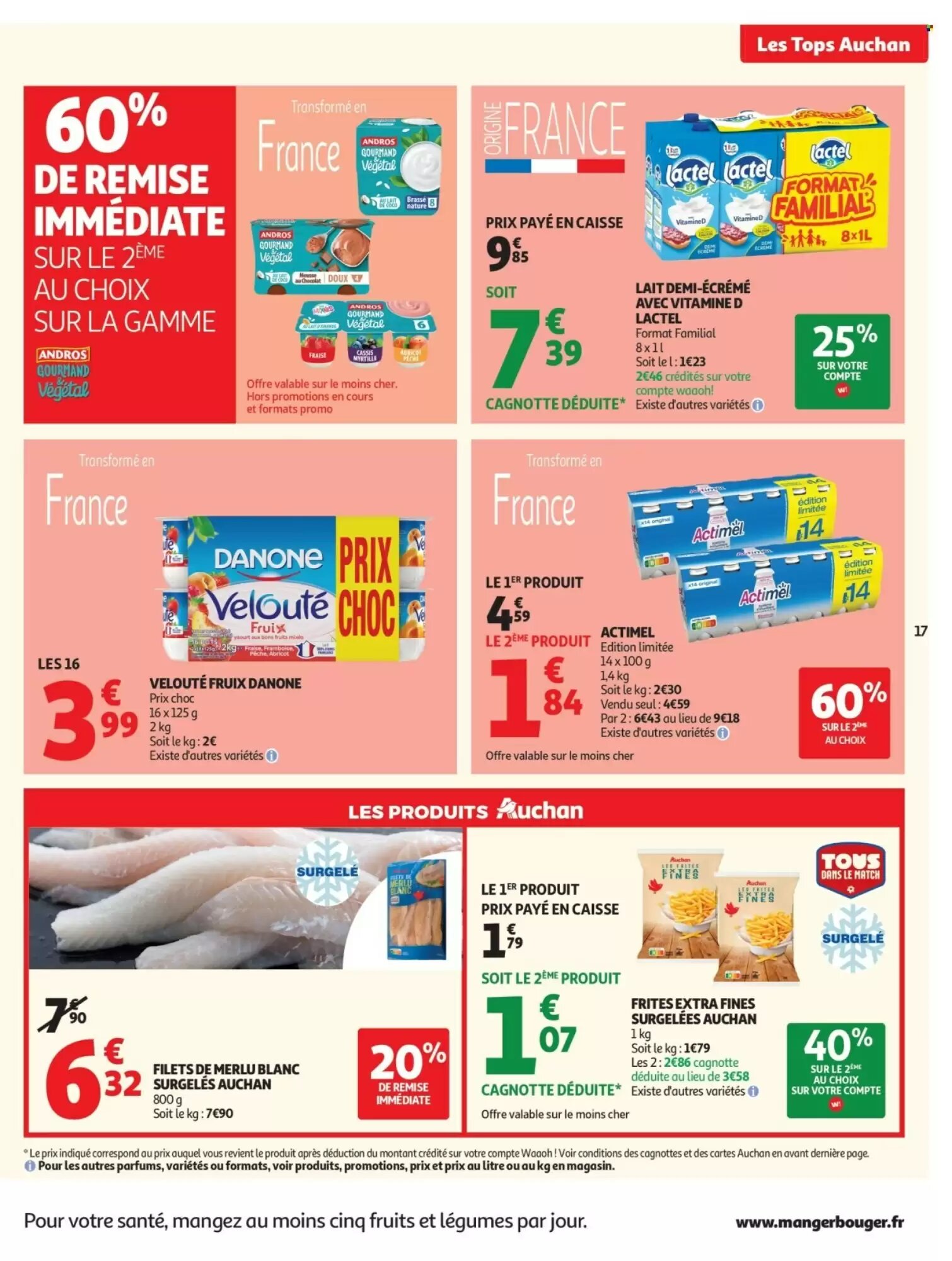 Prospectus promotionnel Auchan valable à partir du 07/07/2026 - Page 17.