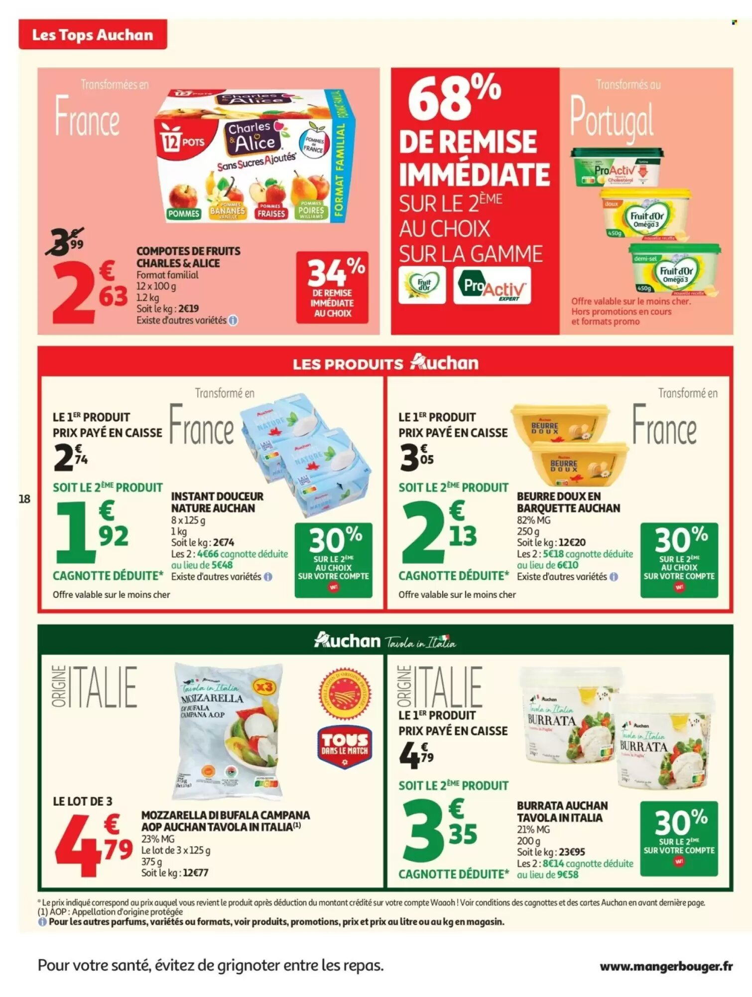Prospectus promotionnel Auchan valable à partir du 07/07/2026 - Page 18.