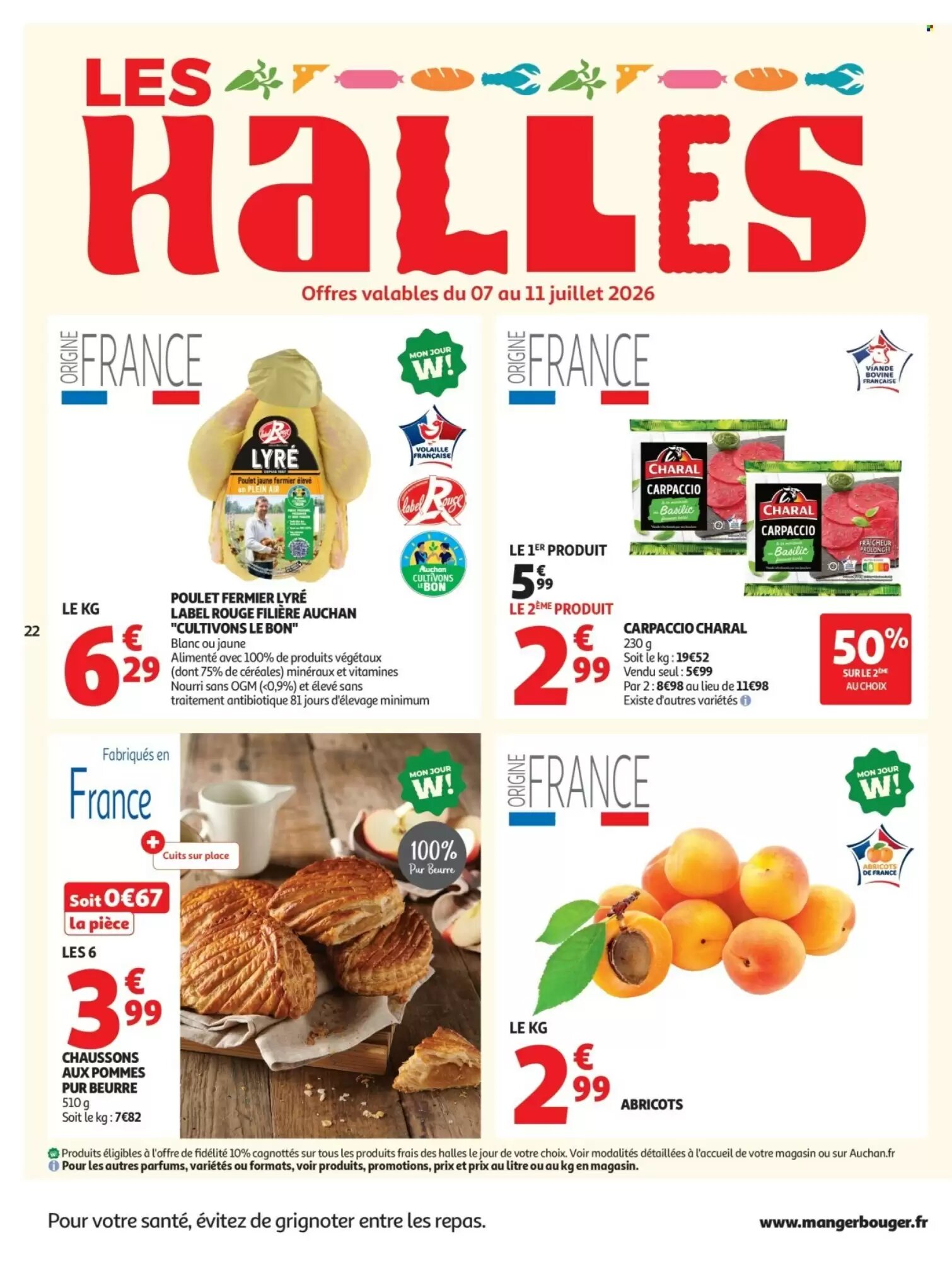 Prospectus promotionnel Auchan valable à partir du 07/07/2026 - Page 22.