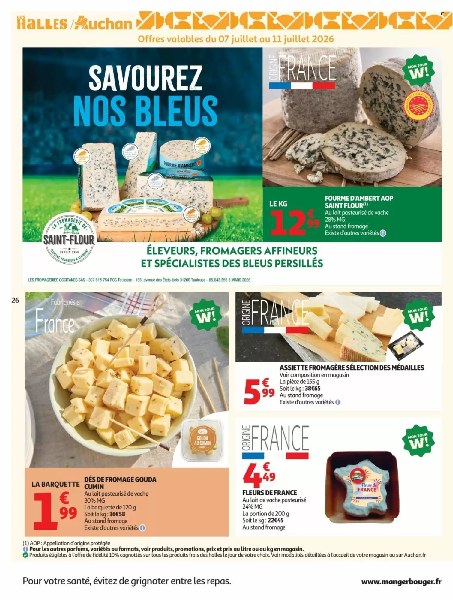 Prospectus promotionnel Auchan valable à partir du 07/07/2026 - Page 26.