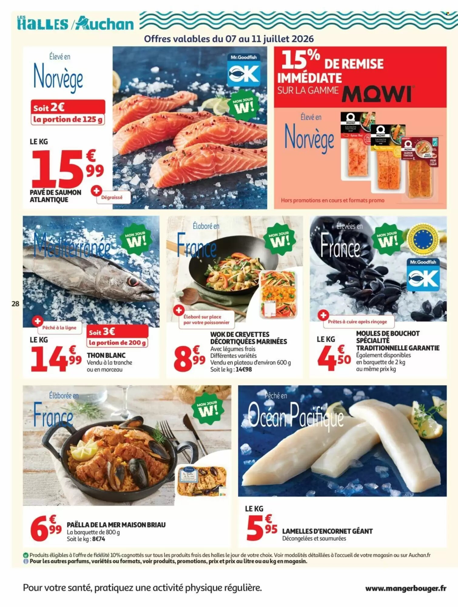 Prospectus promotionnel Auchan valable à partir du 07/07/2026 - Page 28.
