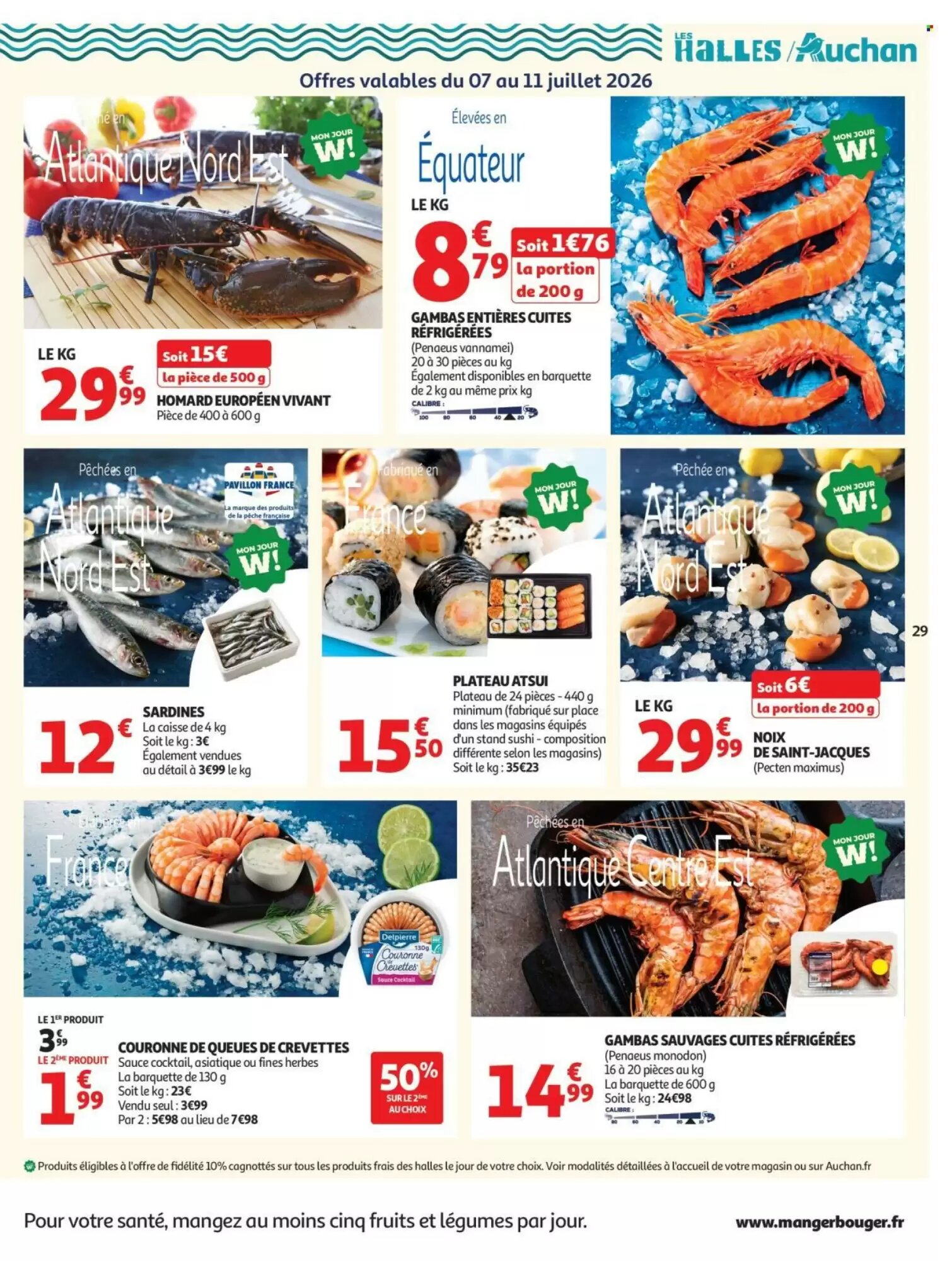 Prospectus promotionnel Auchan valable à partir du 07/07/2026 - Page 29.