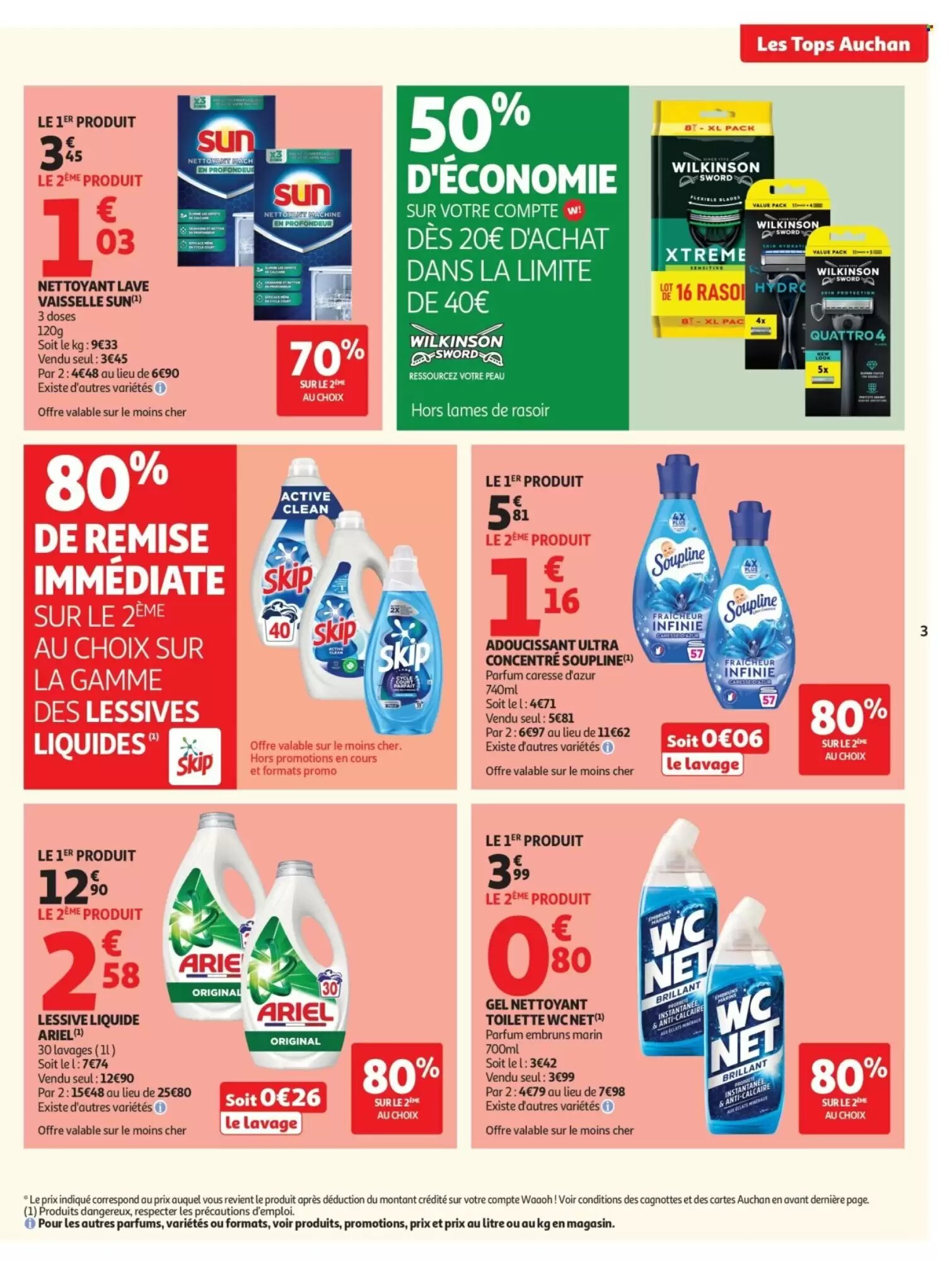 Prospectus promotionnel Auchan valable à partir du 07/07/2026 - Page 3.