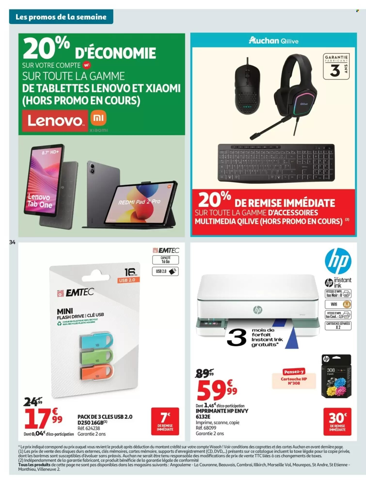 Prospectus promotionnel Auchan valable à partir du 07/07/2026 - Page 34.