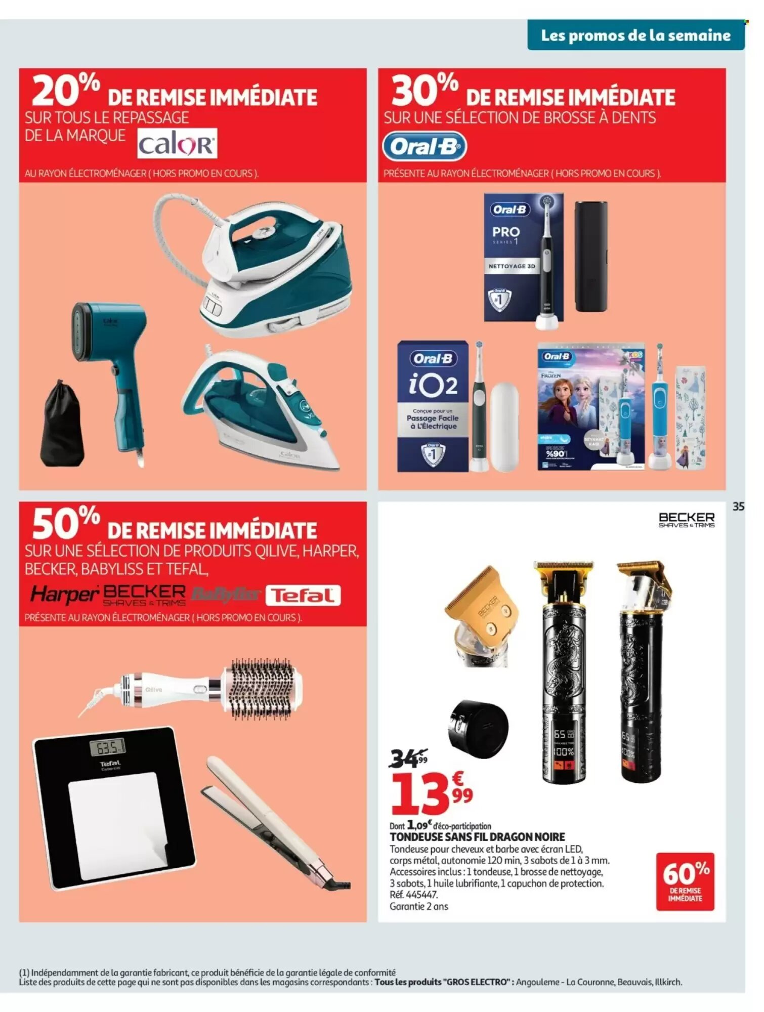 Prospectus promotionnel Auchan valable à partir du 07/07/2026 - Page 35.