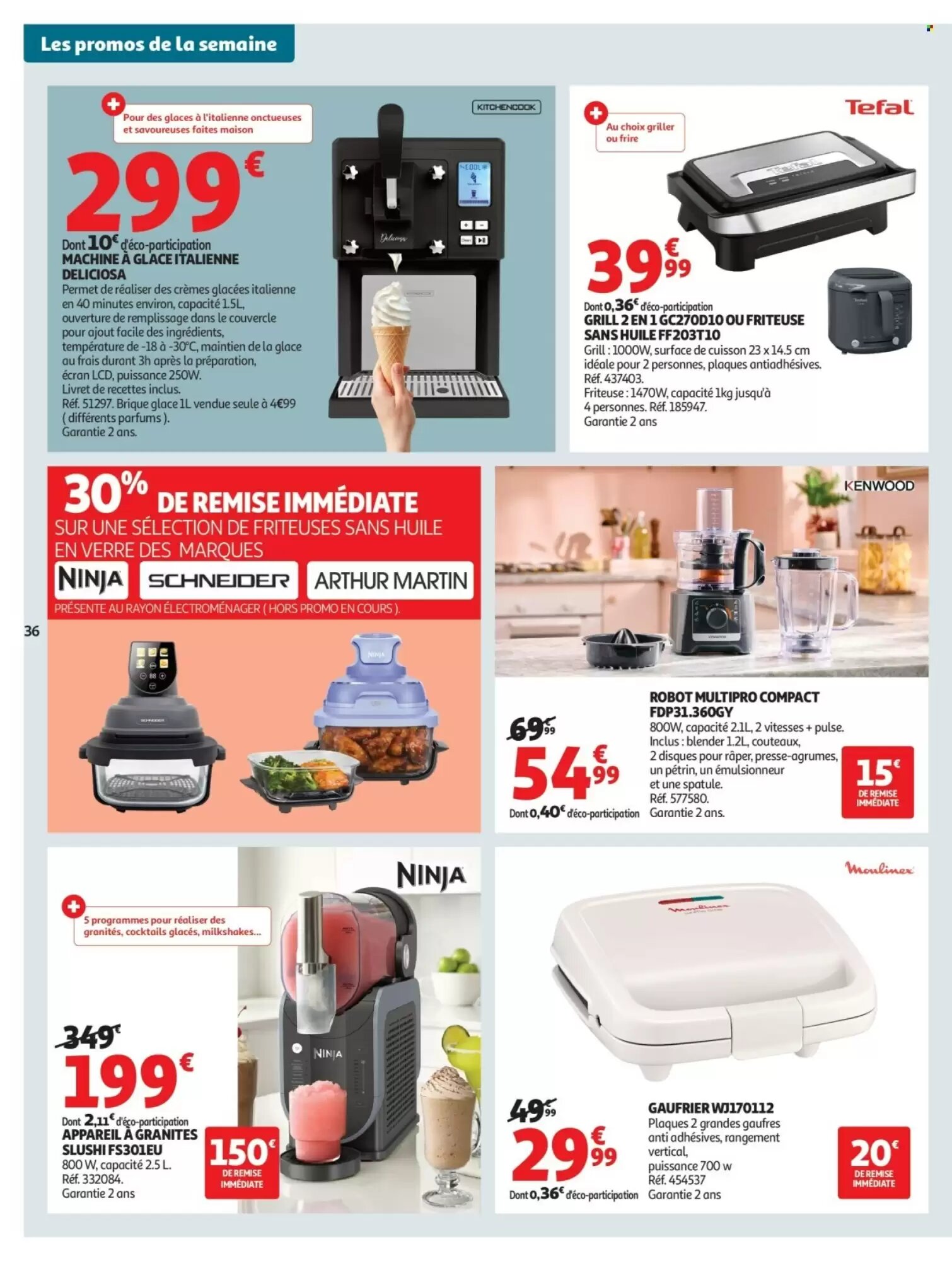 Prospectus promotionnel Auchan valable à partir du 07/07/2026 - Page 36.
