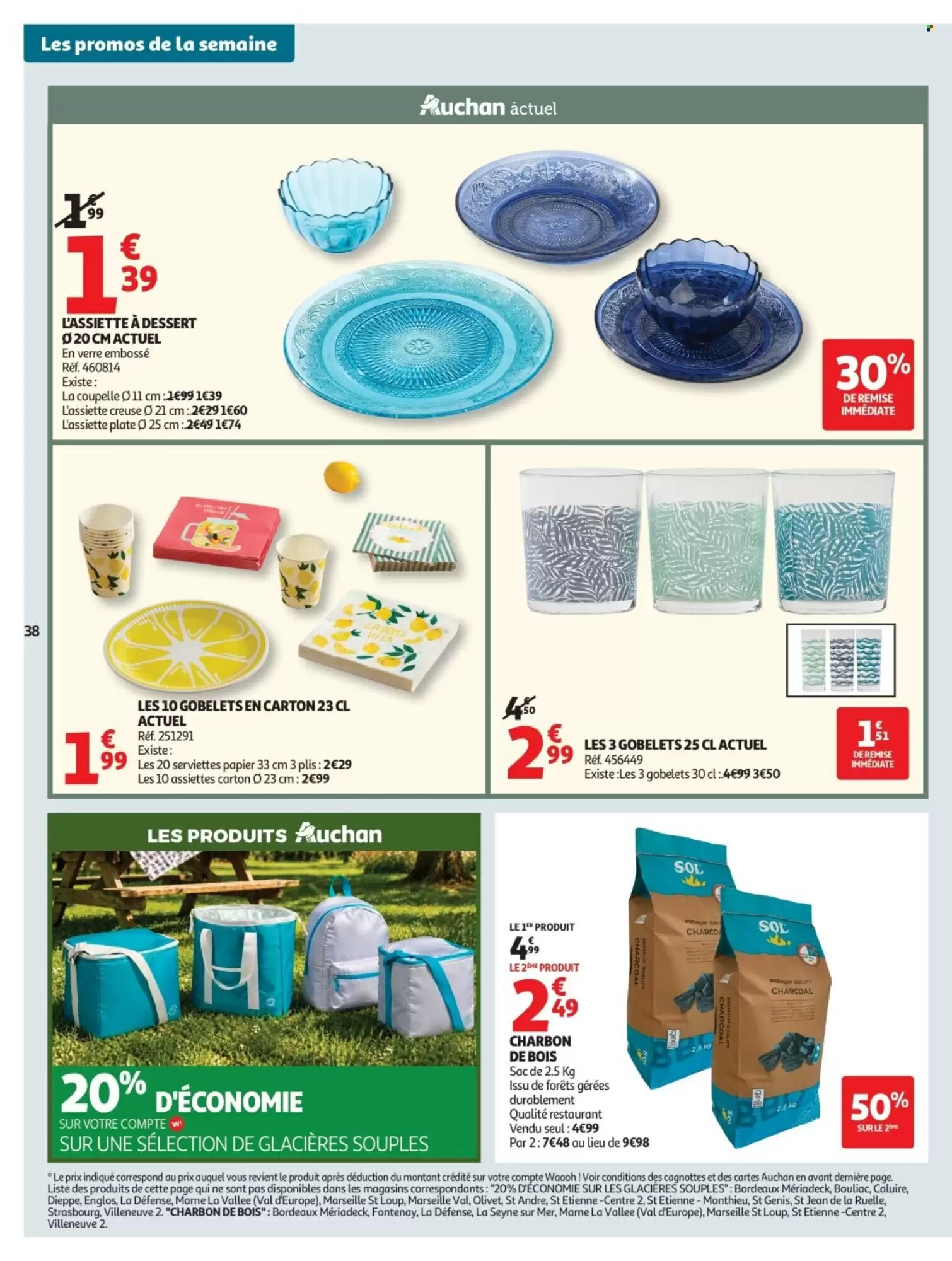 Prospectus promotionnel Auchan valable à partir du 07/07/2026 - Page 38.