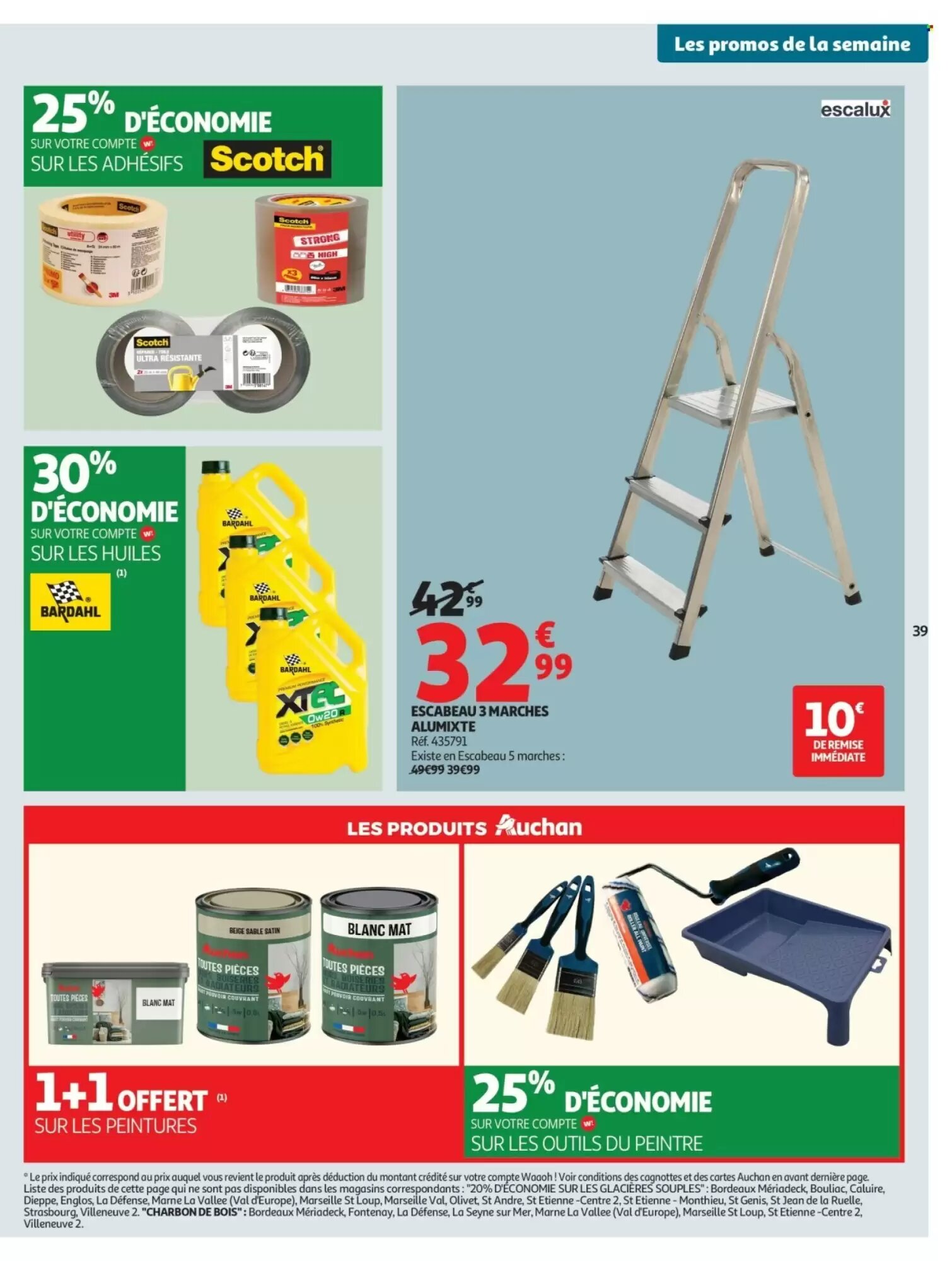 Prospectus promotionnel Auchan valable à partir du 07/07/2026 - Page 39.