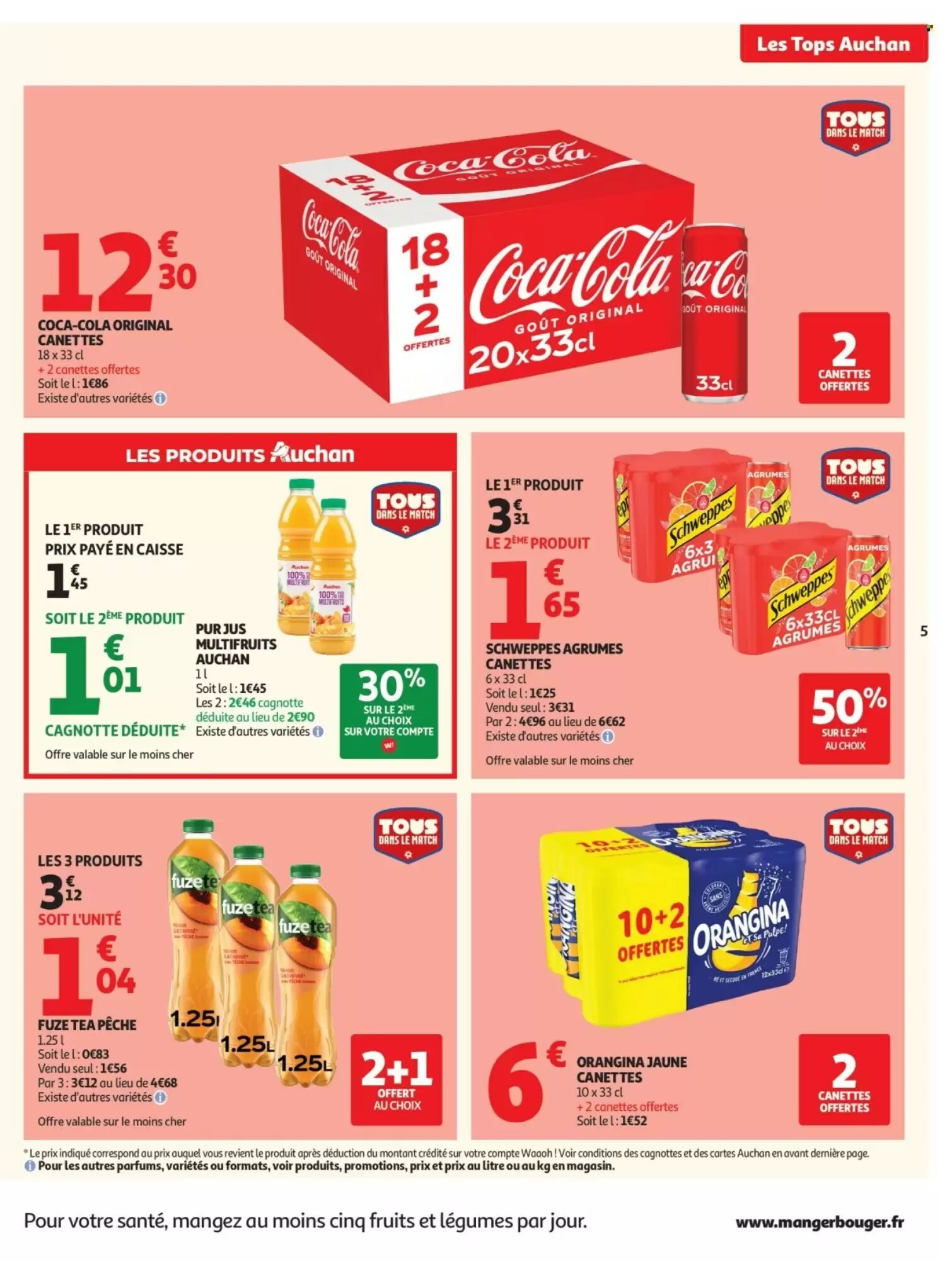 Prospectus promotionnel Auchan valable à partir du 07/07/2026 - Page 5.