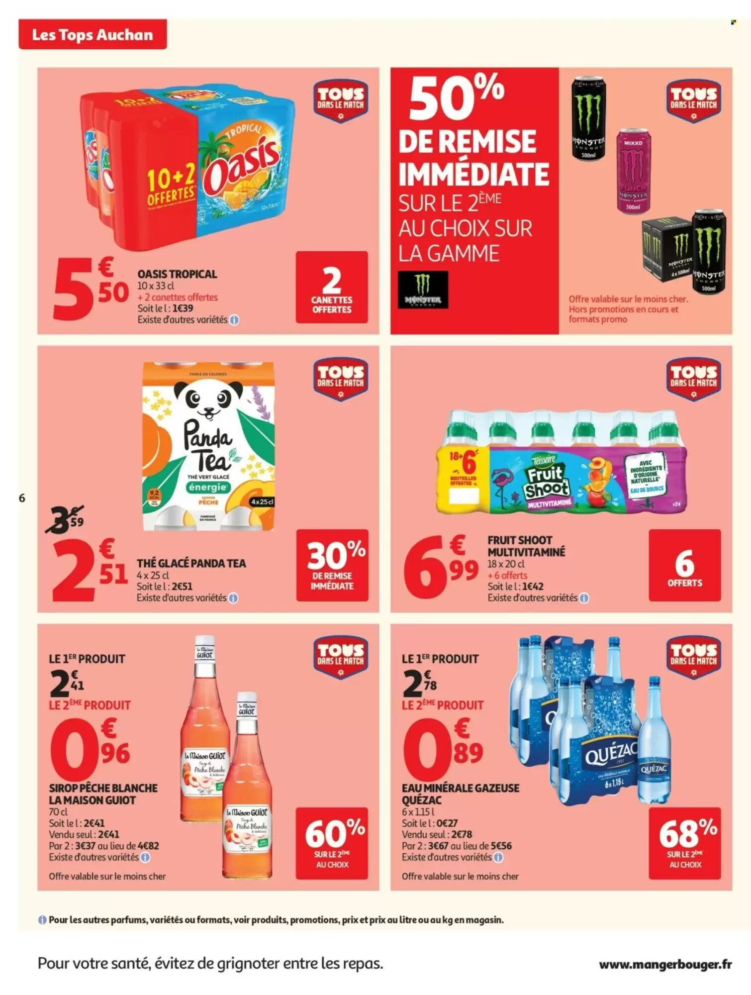 Prospectus promotionnel Auchan valable à partir du 07/07/2026 - Page 6.