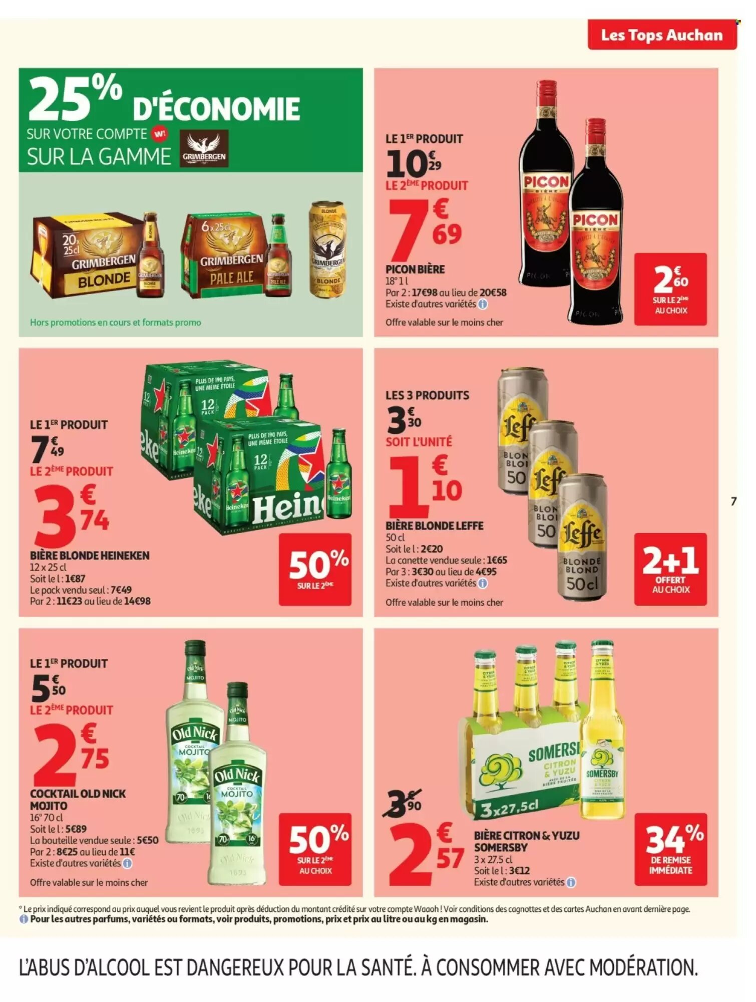 Prospectus promotionnel Auchan valable à partir du 07/07/2026 - Page 7.