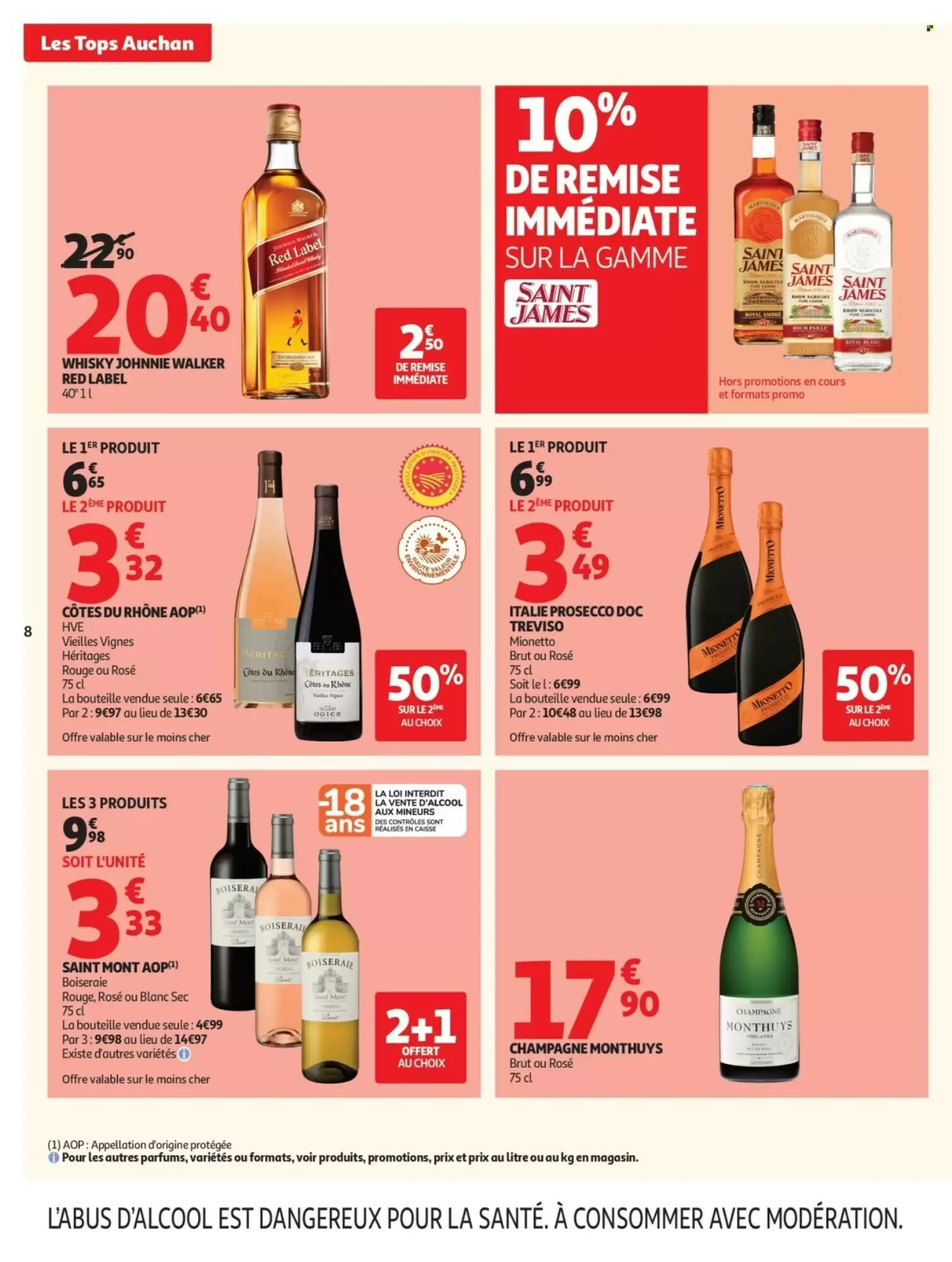 Prospectus promotionnel Auchan valable à partir du 07/07/2026 - Page 8.