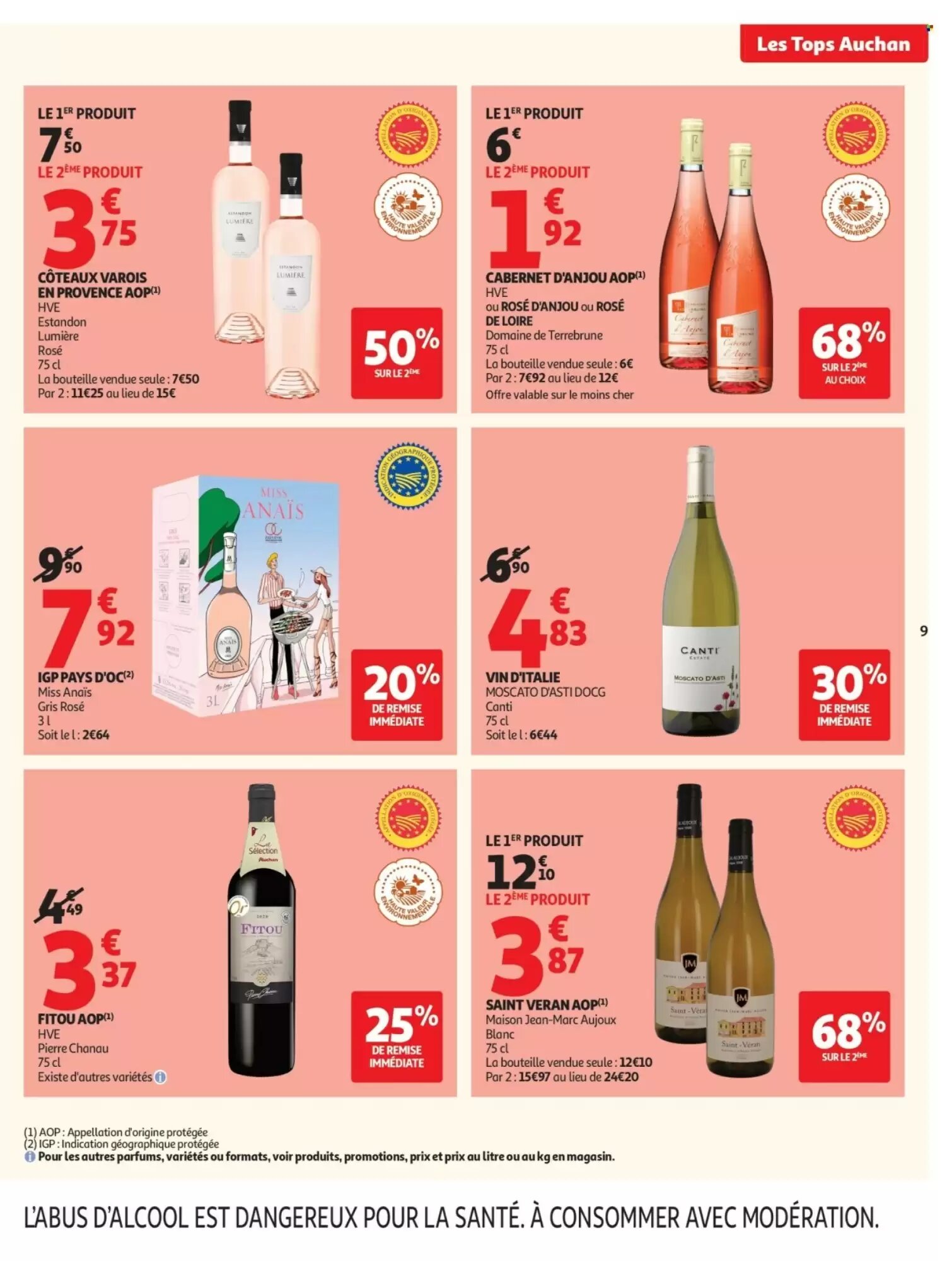 Prospectus promotionnel Auchan valable à partir du 07/07/2026 - Page 9.