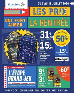 Prospectus promotionnel E.Leclerc valable à partir du 07/07/2026