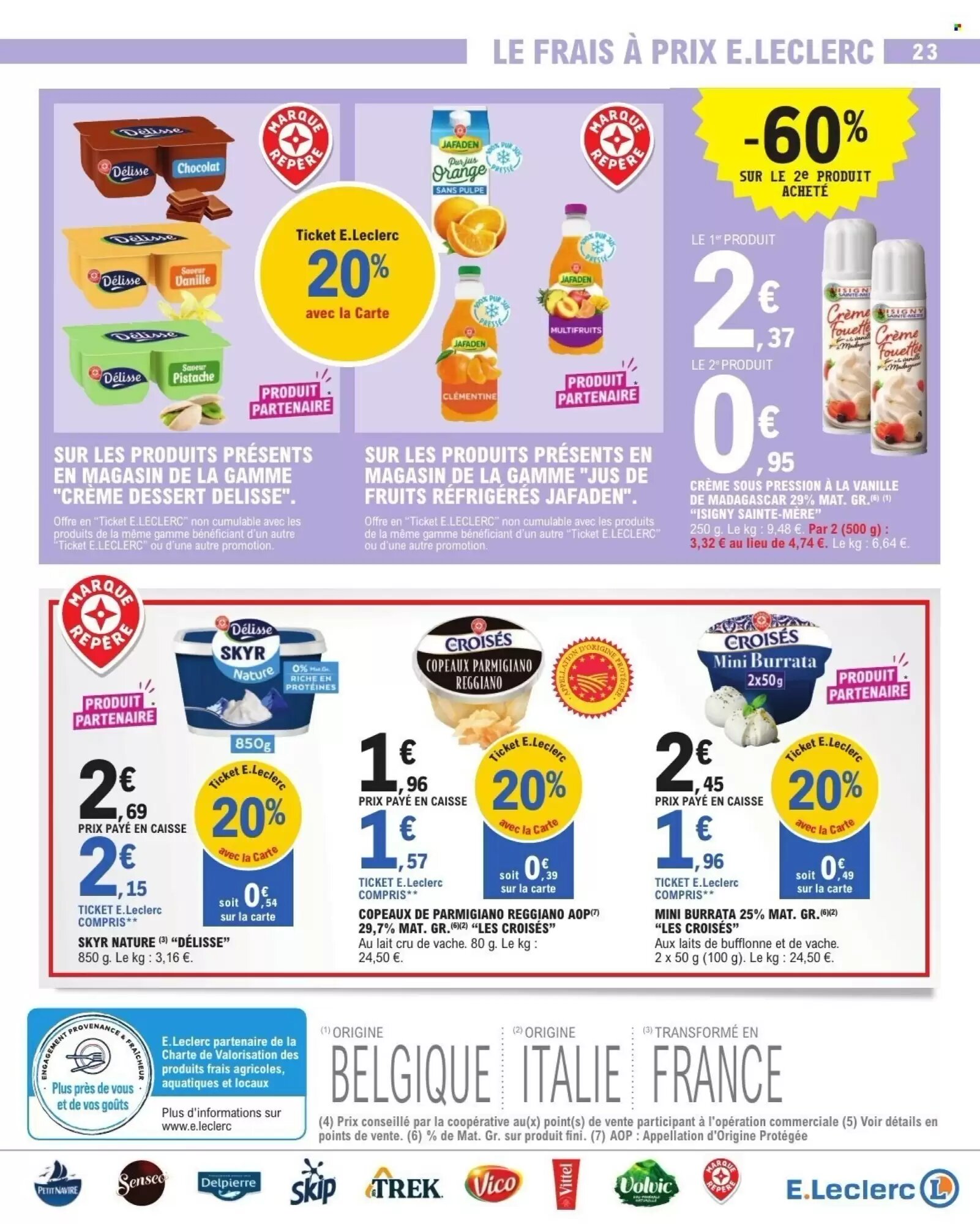 Prospectus promotionnel E.Leclerc valable à partir du 07/07/2026 - Page 23.