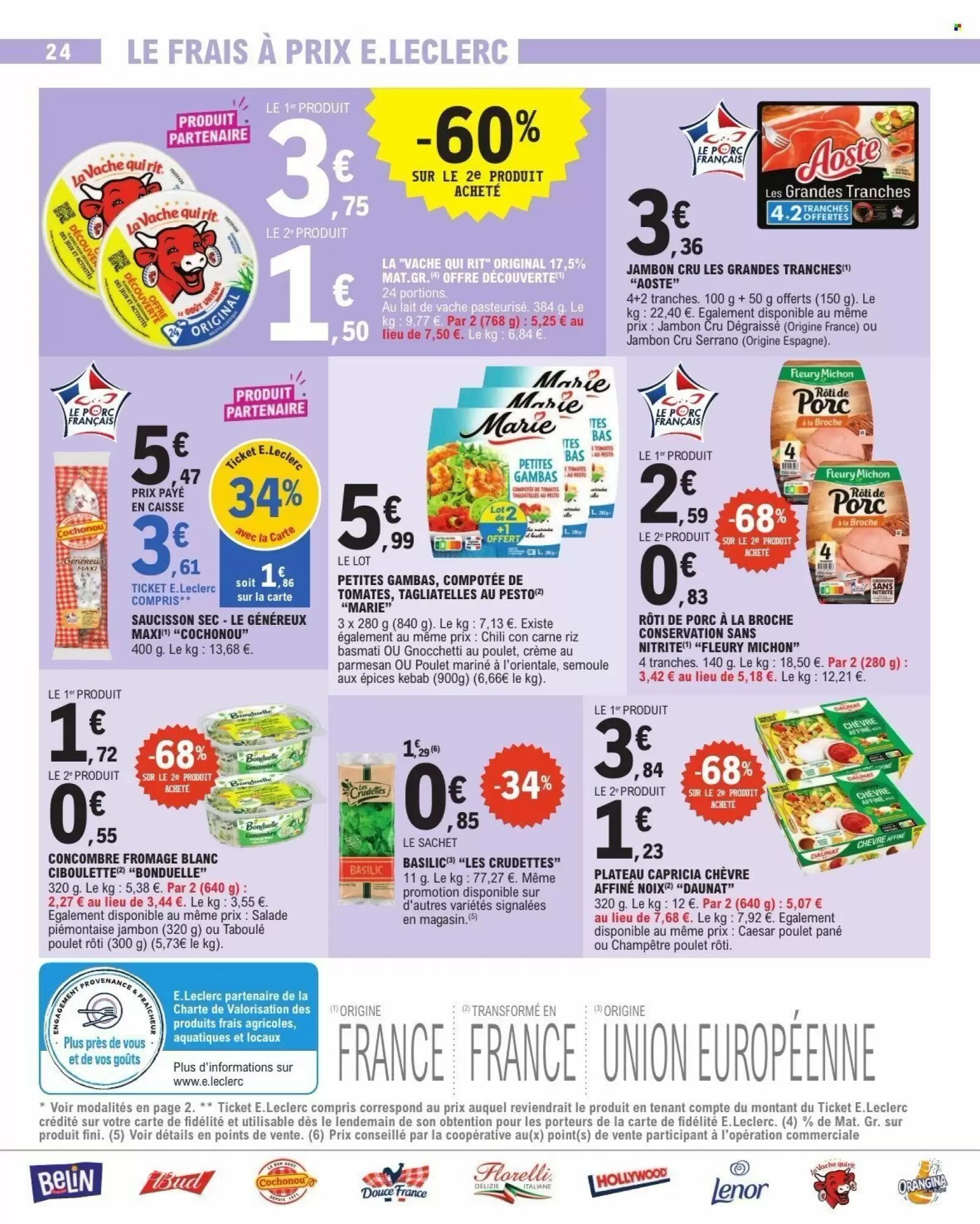 Prospectus promotionnel E.Leclerc valable à partir du 07/07/2026 - Page 24.