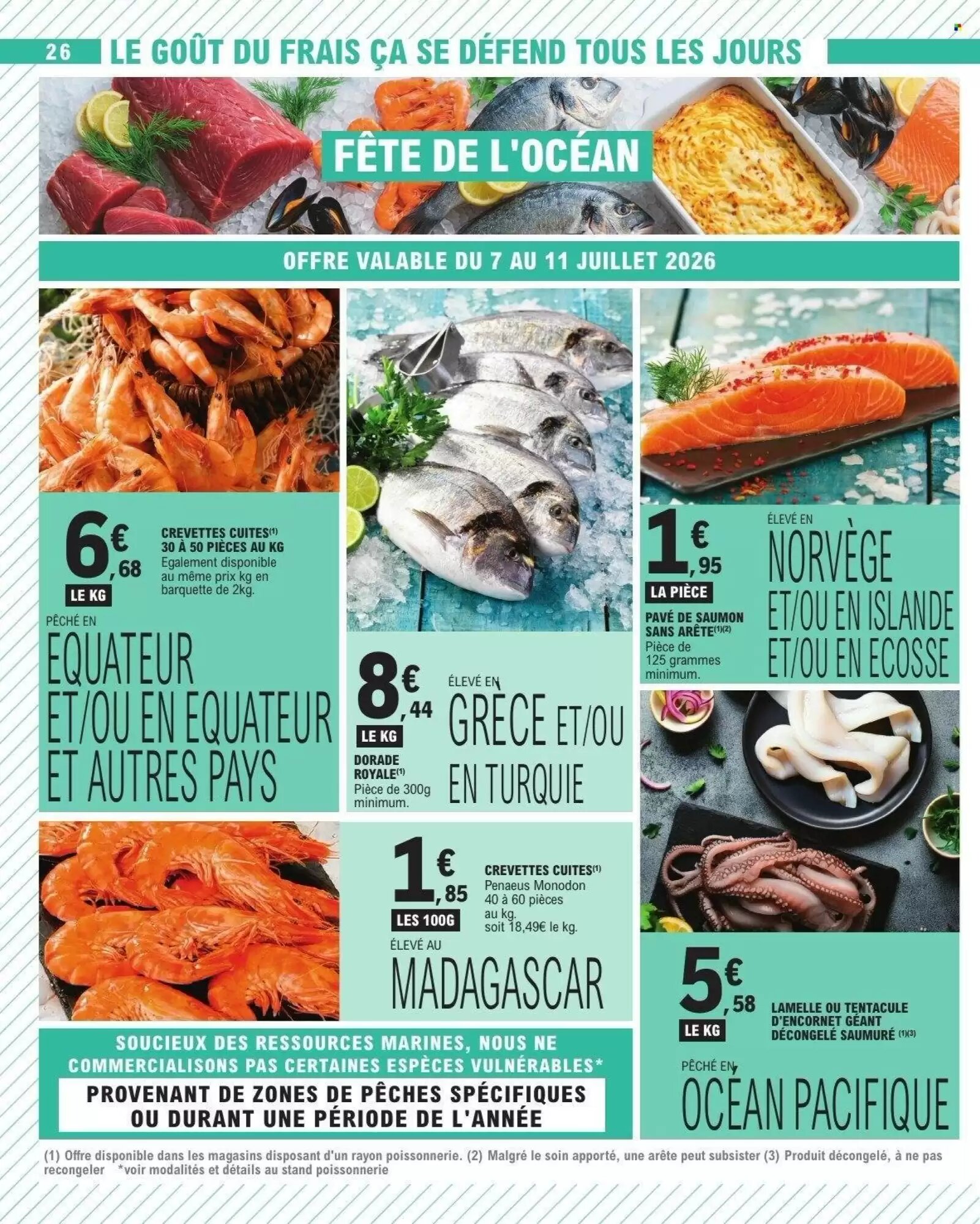 Prospectus promotionnel E.Leclerc valable à partir du 07/07/2026 - Page 26.