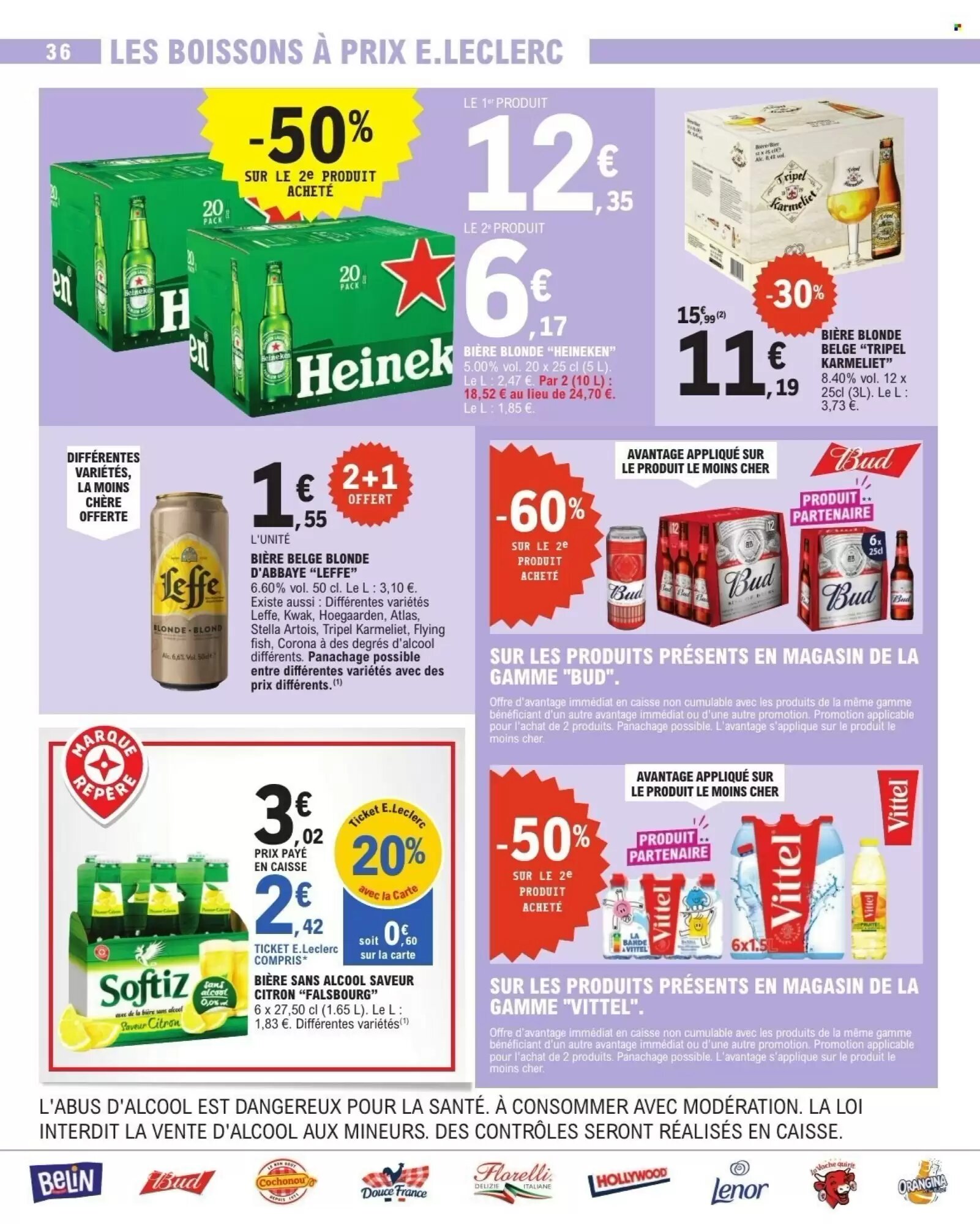 Prospectus promotionnel E.Leclerc valable à partir du 07/07/2026 - Page 36.