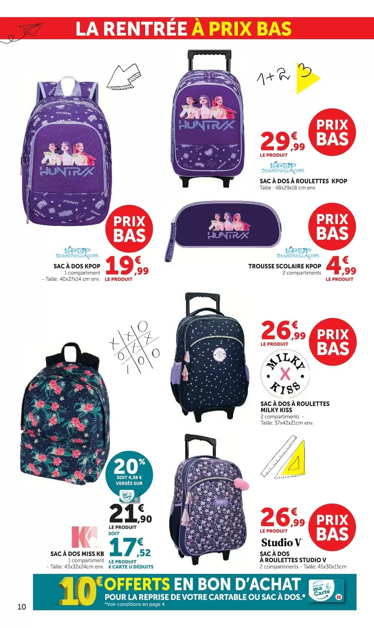 Prospectus promotionnel Hyper U valable à partir du 07/07/2026 - Page 10.