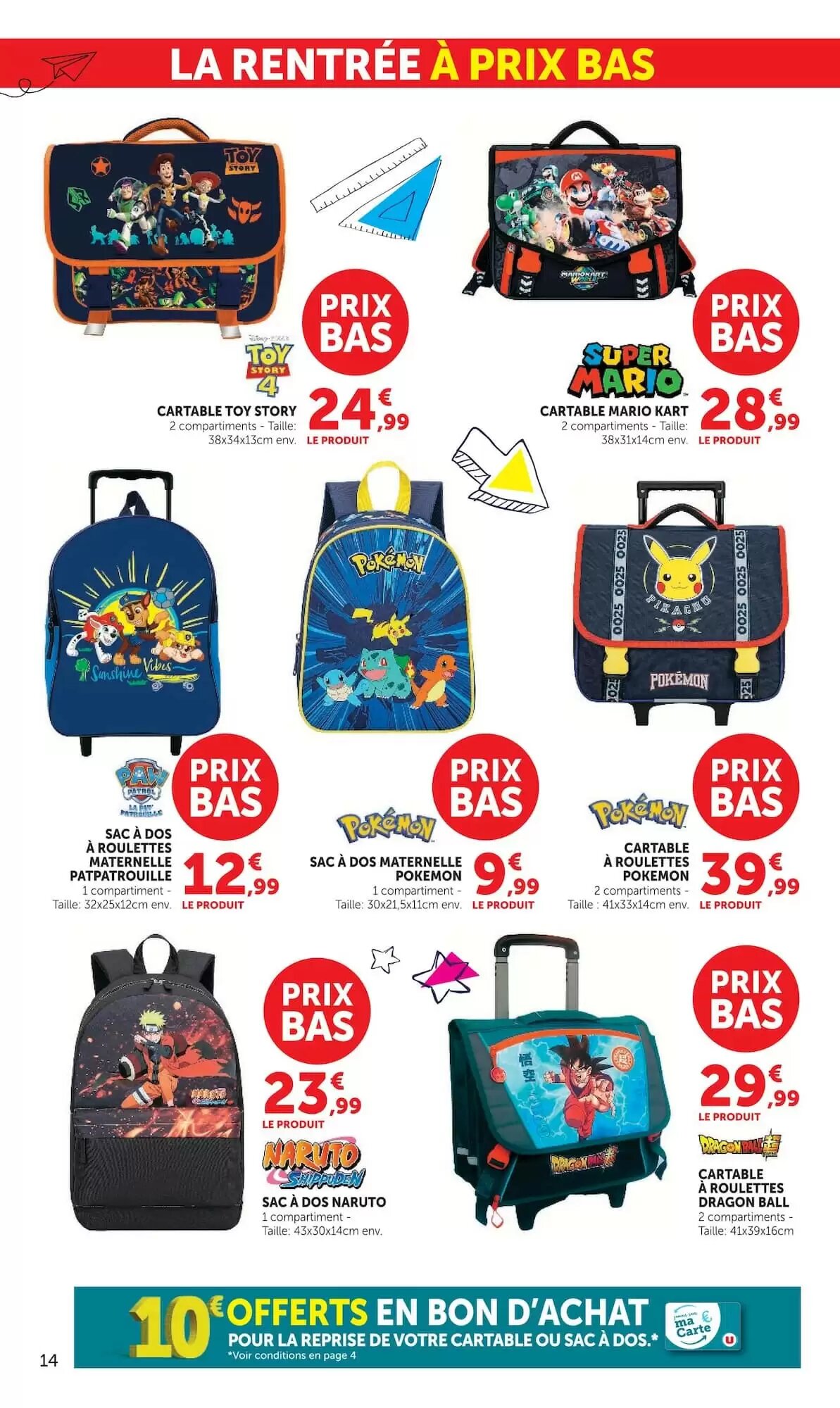 Prospectus promotionnel Hyper U valable à partir du 07/07/2026 - Page 14.