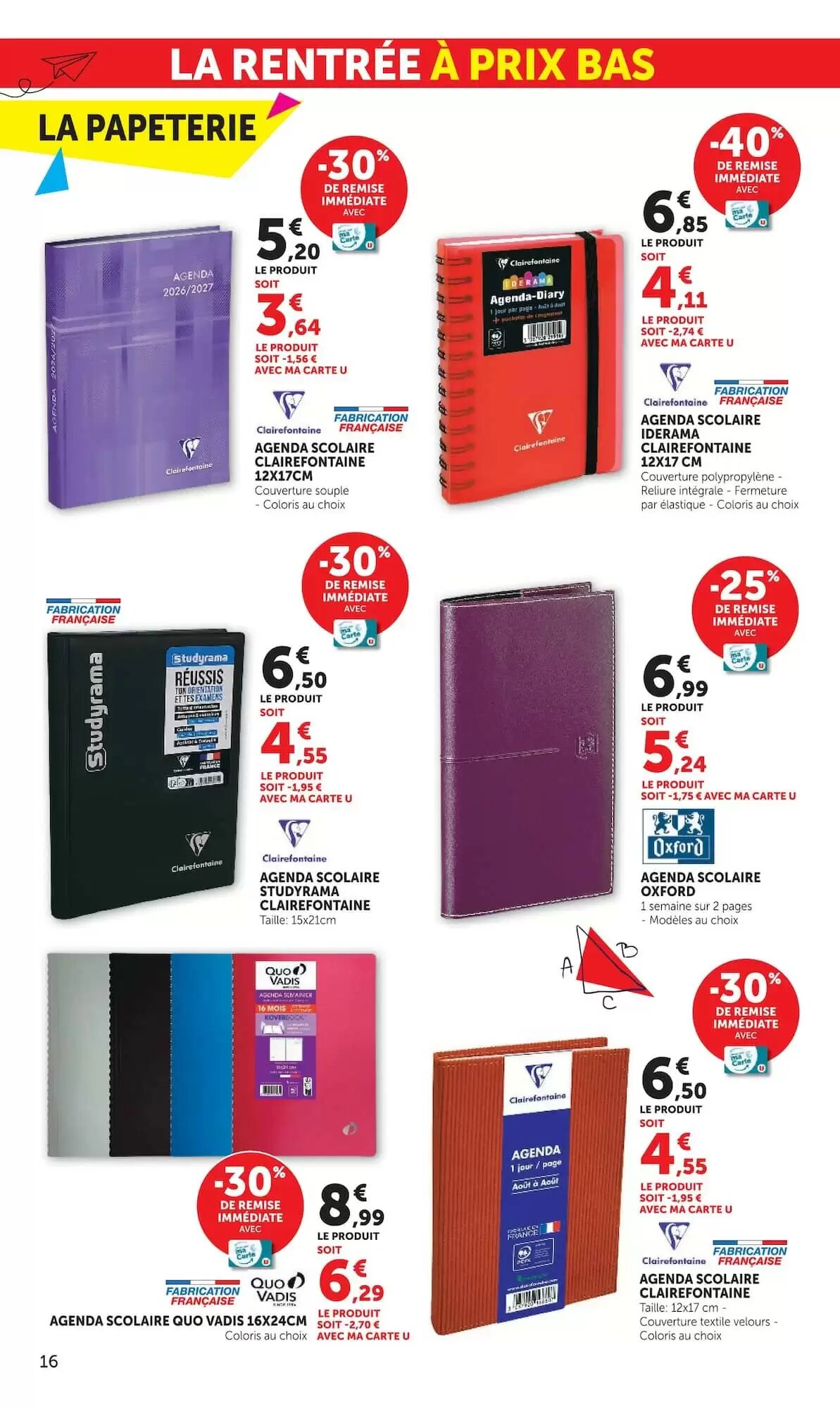 Prospectus promotionnel Hyper U valable à partir du 07/07/2026 - Page 16.