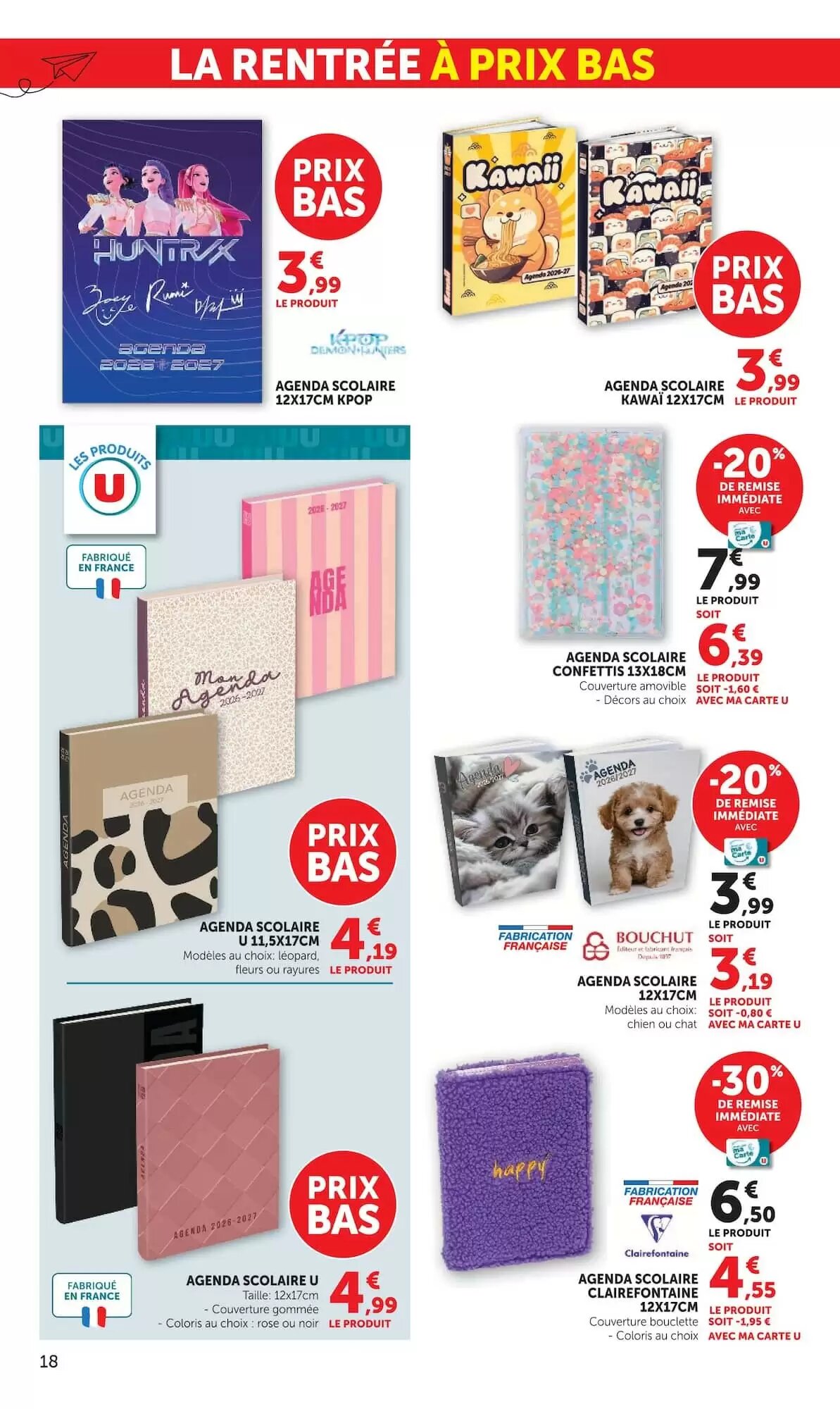 Prospectus promotionnel Hyper U valable à partir du 07/07/2026 - Page 18.