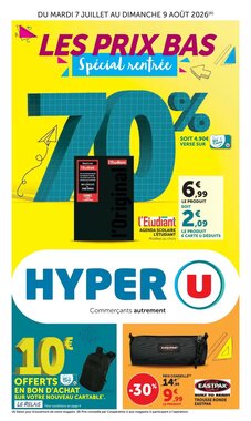 Prospectus promotionnel Hyper U valable à partir du 07/07/2026